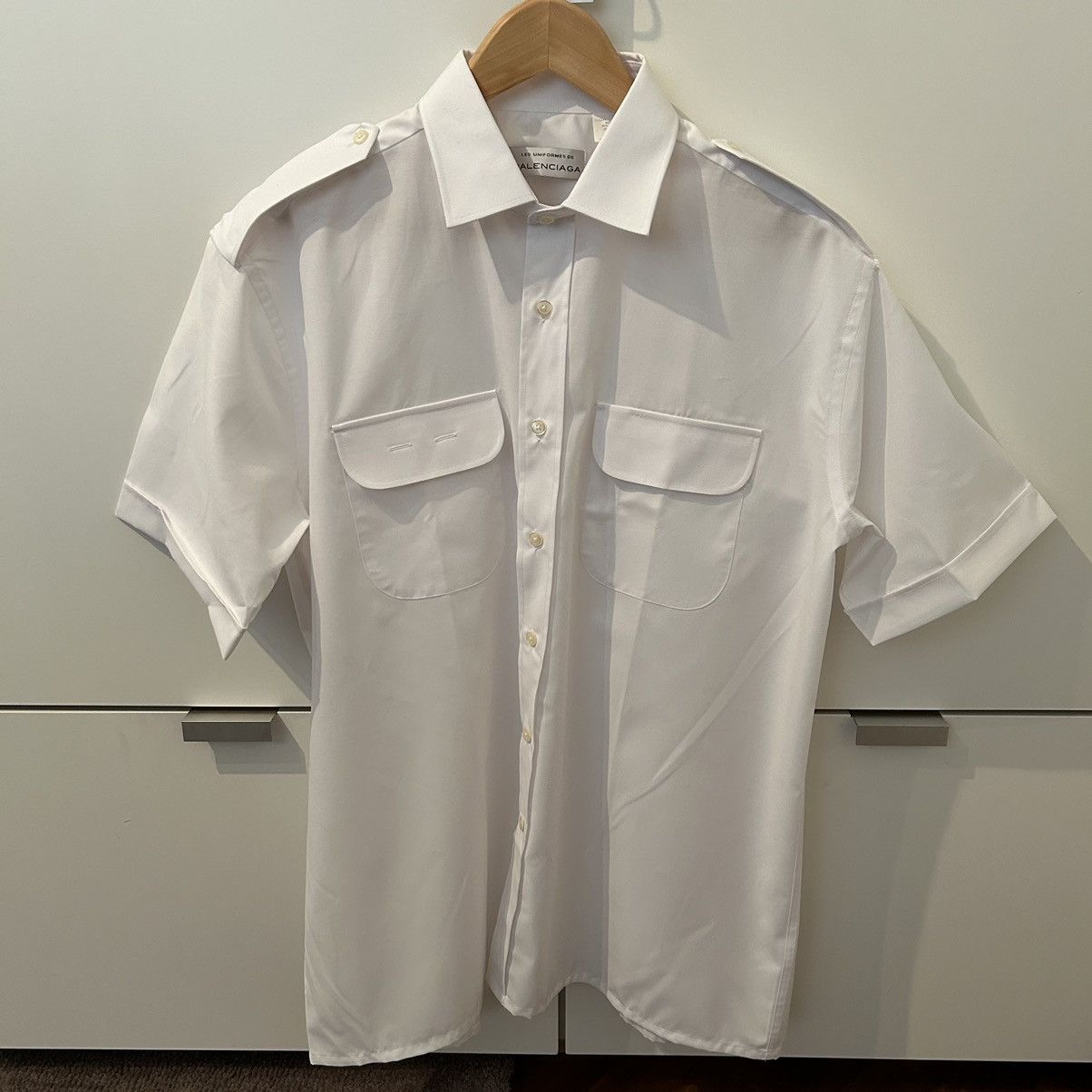 image of Balenciaga Air France in White, Men's (Size Large)