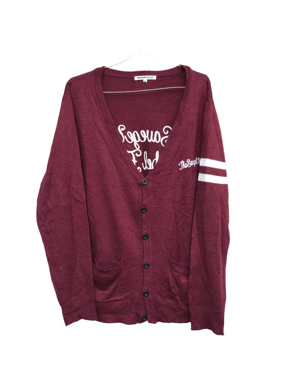 Japanese Brand × semanticdesign Semantic Design Cardigan Size US M / EU 48-50 / 2 - 1 Thumbnail