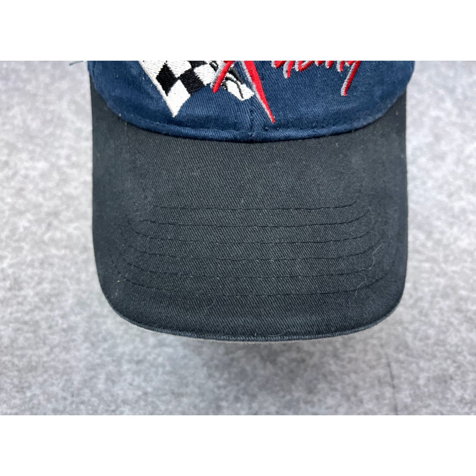 Vintage VINTAGE Lucas Oil Racing Apparel Hat Adult One Size Blue Black Cotton GR Cup Team Size ONE SIZE - 3 Thumbnail
