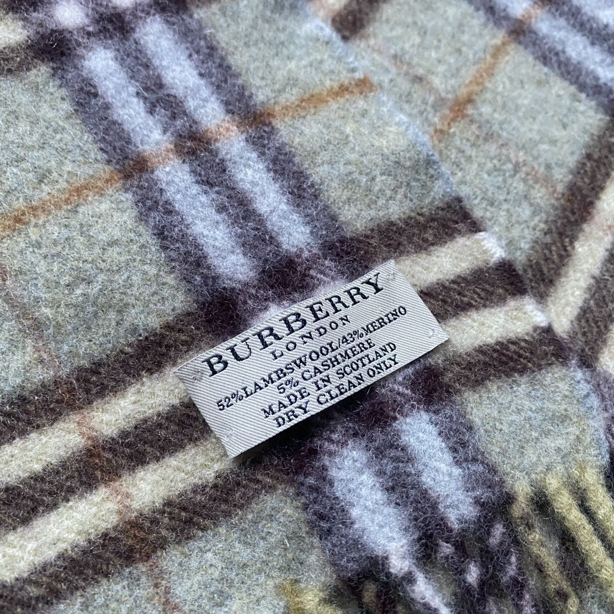 Burberry Oldmoney Vintage Burberry scarf Nova Check Luxury Size ONE SIZE - 5 Thumbnail
