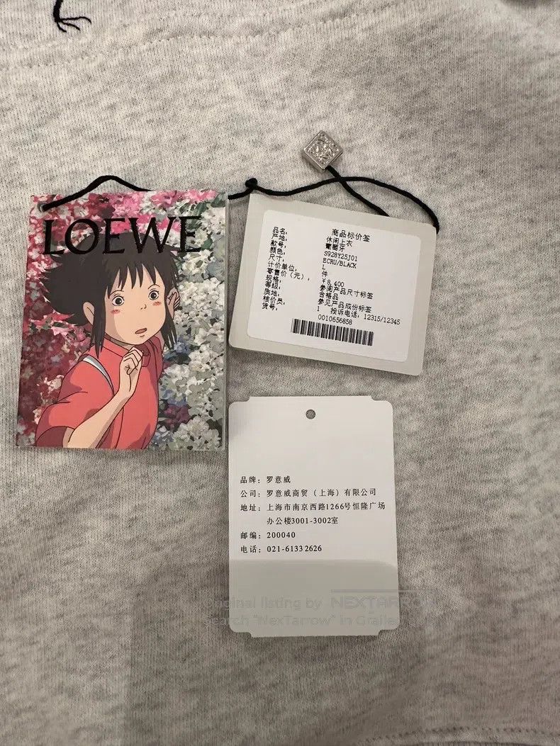 Loewe Loewe X spirited away collaboration series ss22 coal ball Size L / US 10 / IT 46 - 6 Thumbnail