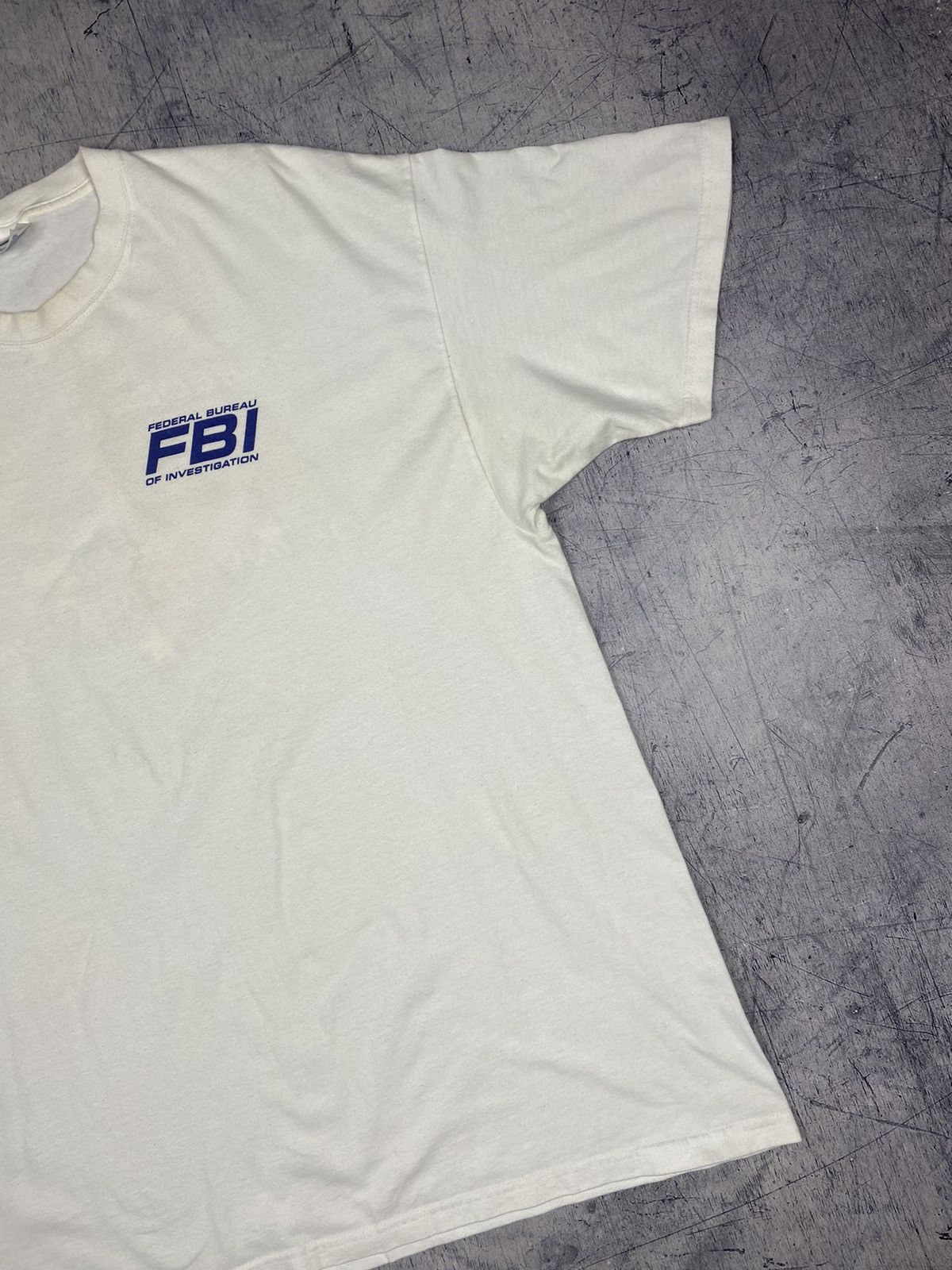 Vintage 1990s FBI Federal Bureau Investigation USA Tee
