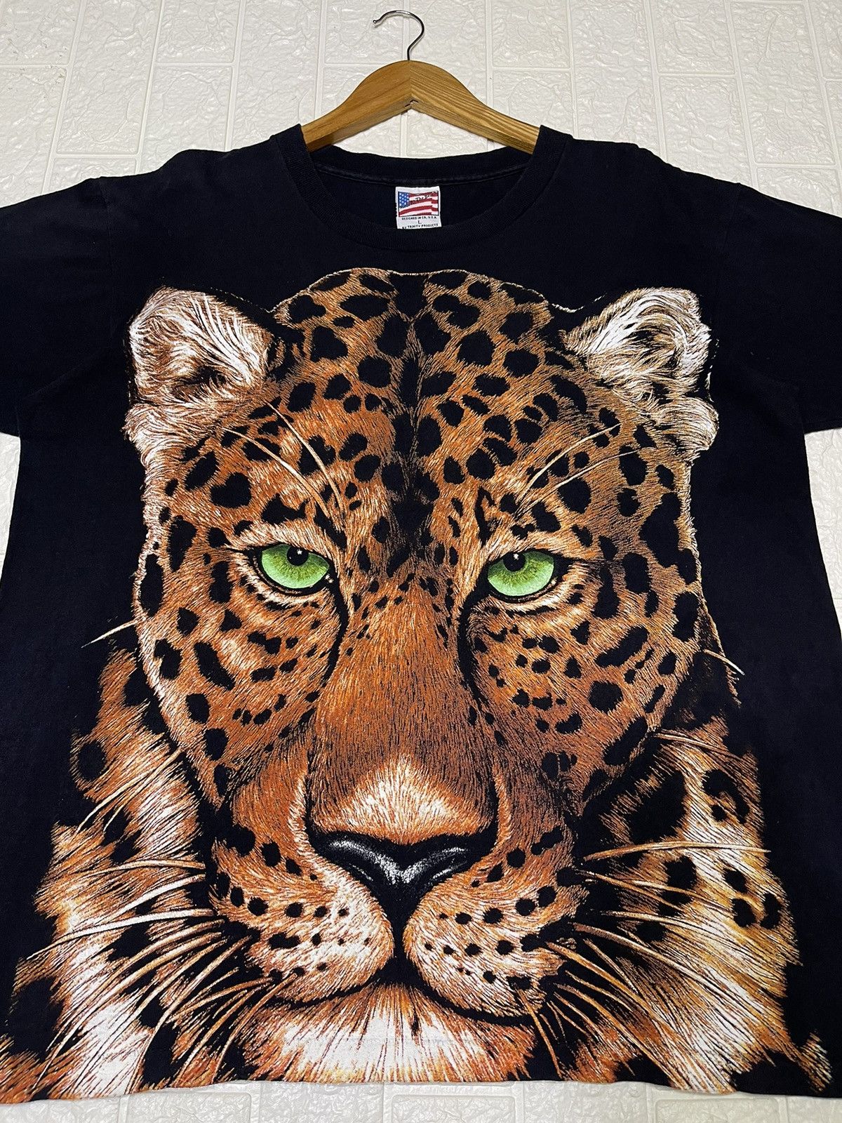 Vintage Vintage Leopard Over Print Size US XL / EU 56 / 4 - 11 Thumbnail
