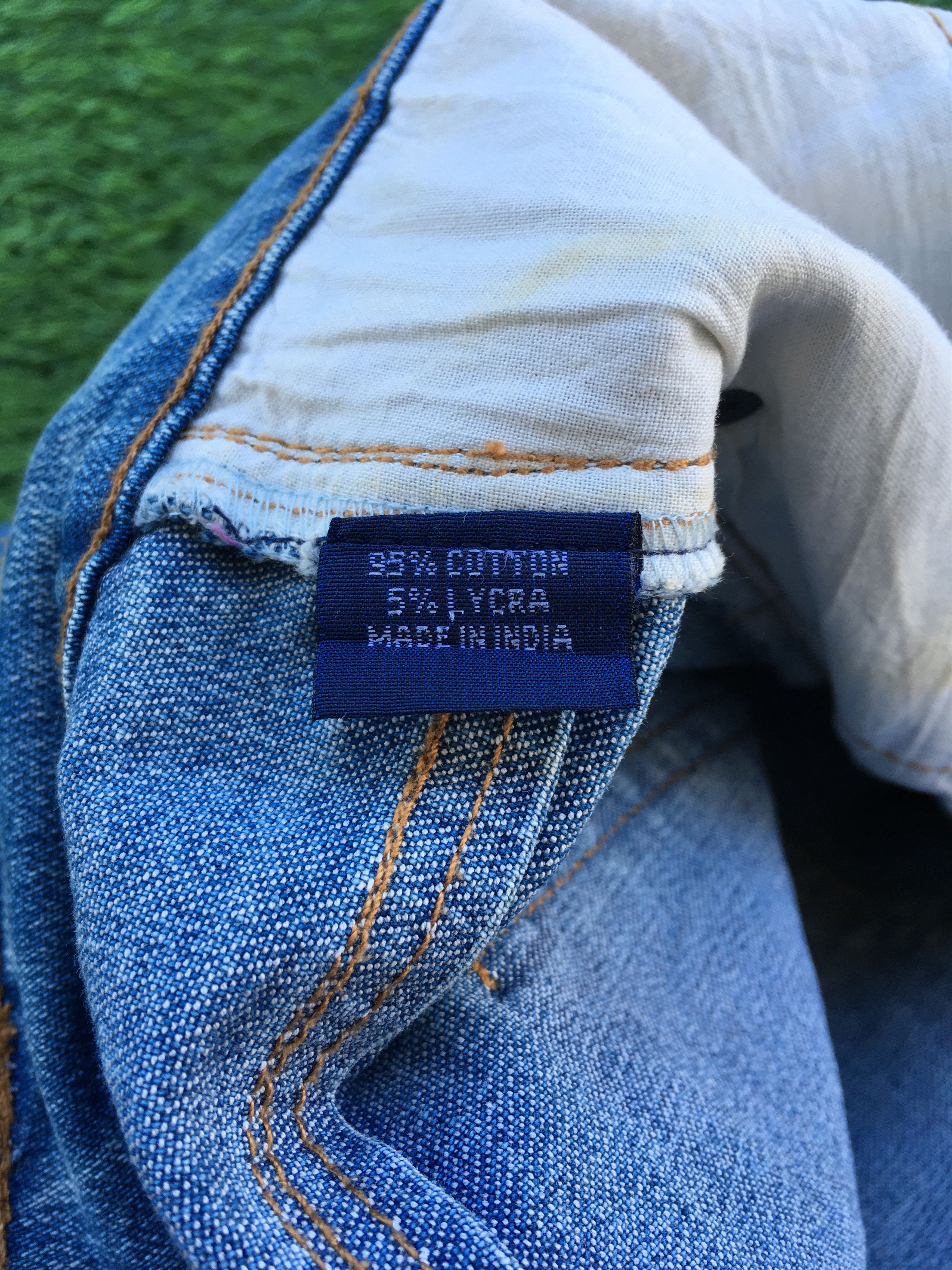 Designer × Jean Hippie Boho Embroidered Flare denim D-1018 Size 30" / US 8 / IT 44 - 12 Thumbnail