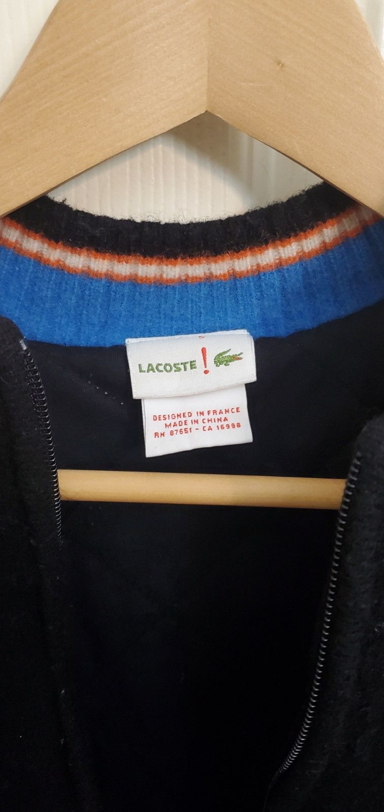Lacoste Lacoste Live Two-Tone Letterman Jacket Size US L / EU 52-54 / 3 - 4 Thumbnail