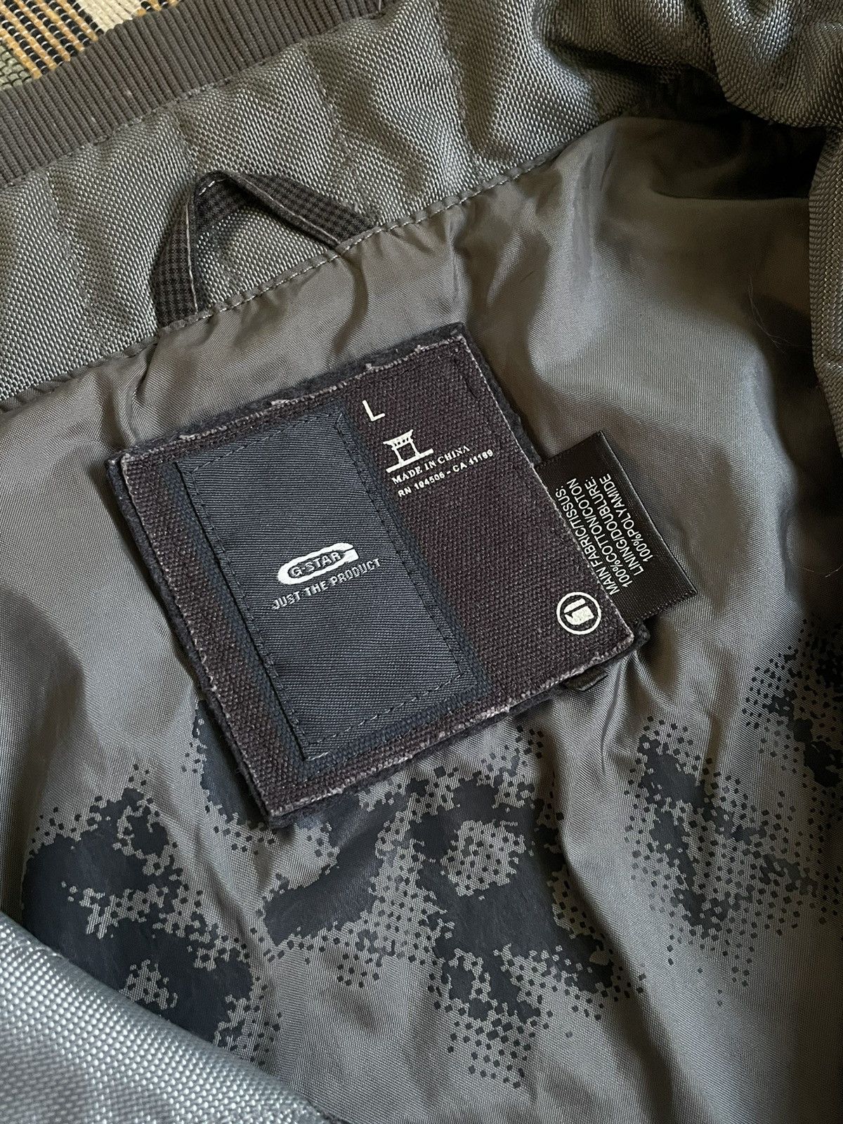 G-Star × Vintage Vintage G-star Raw Logo Jacket Size L / US 10 / IT 46 - 12 Thumbnail