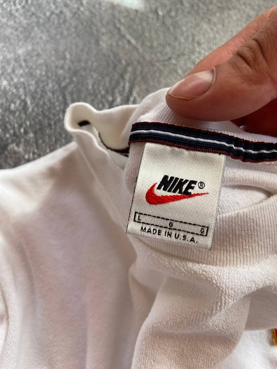 Nike Vintage Nike court white tee Size US L / EU 52-54 / 3 - 7 Thumbnail
