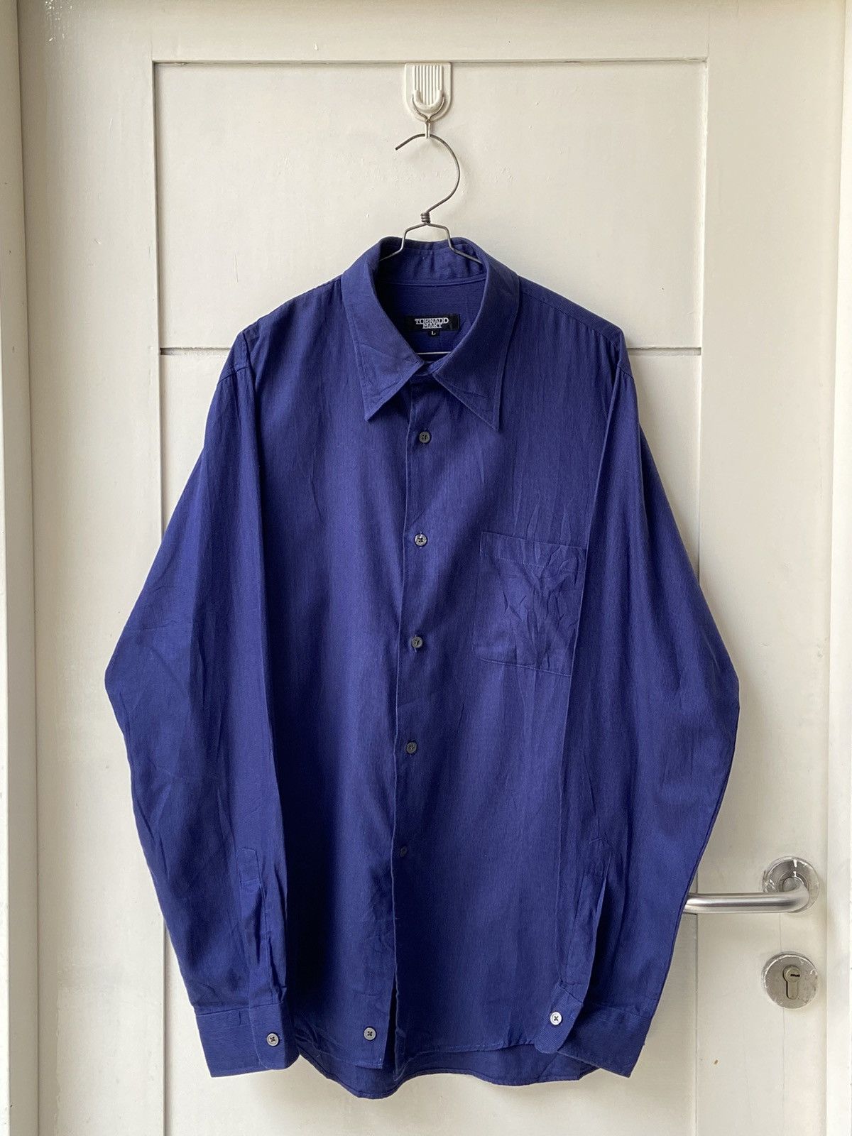 Tornado Mart TORNADO MART Blue Shirt Size US S / EU 44-46 / 1 - 1 Thumbnail
