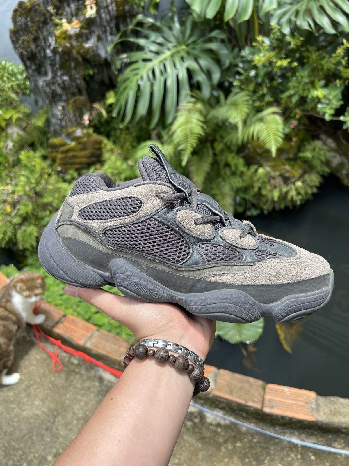 Yeezy Adidas Yeezy 500 Utility Black F36640 Size US 8.5 / EU 41-42 - 1 Thumbnail
