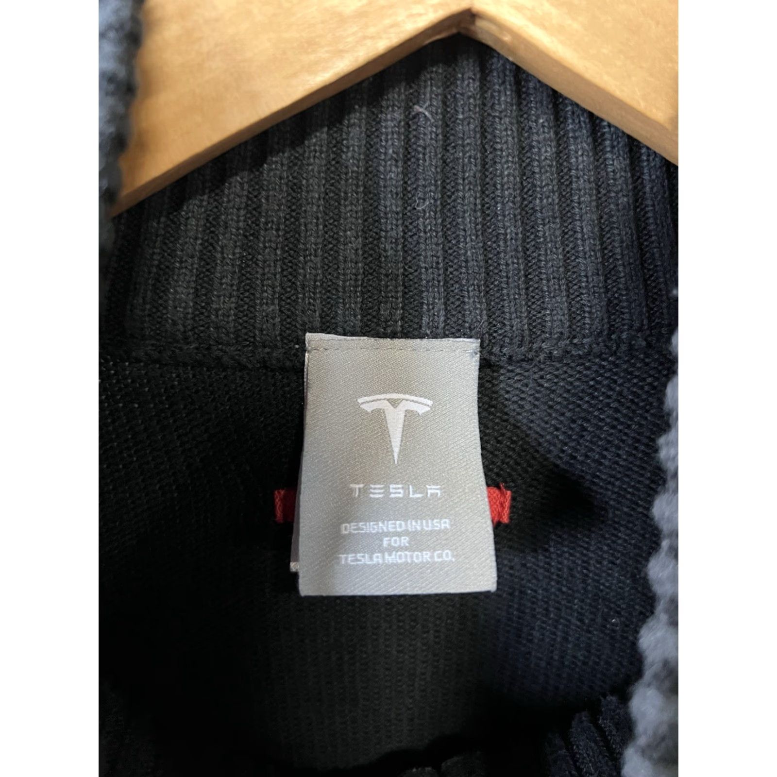 Vintage Tesla Mens Black Knit 1/4 Zip Pullover Sweatshirt M Medium Black Knit 1/4 Zip Mens Pullover Sweatshirt Tesla Mens Size US M / EU 48-50 / 2 - 3 Thumbnail
