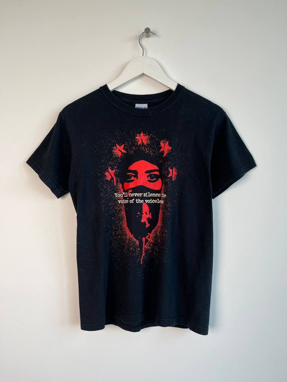 Vintage Vintage Rage Against The Machine Band Tee Size US S / EU 44-46 / 1 - 1 Thumbnail