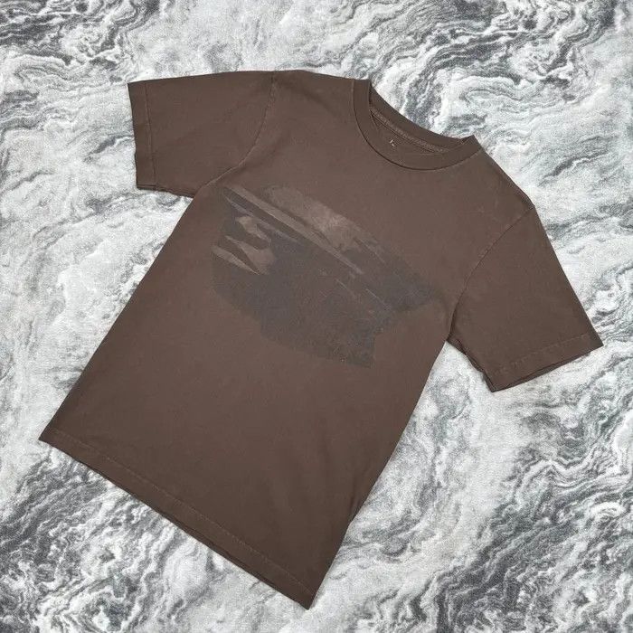 Travis Scott Travis Scott Utopia C2 Tee Brown Size US S / EU 44-46 / 1 - 1 Thumbnail
