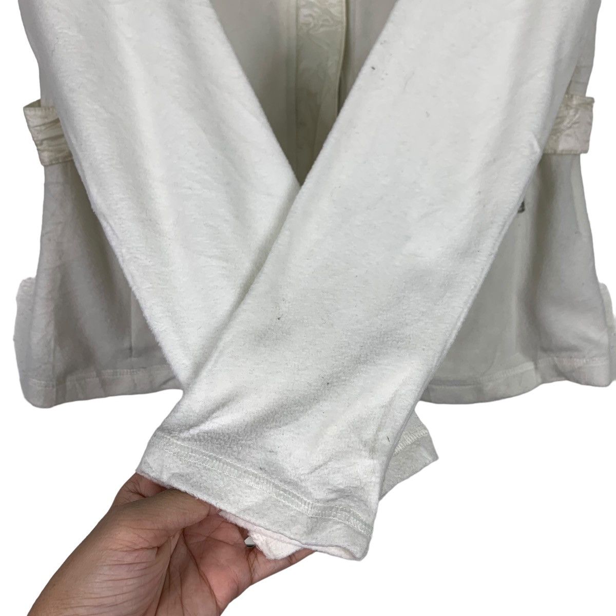 Polo Ralph Lauren POLO GOLF Ralph Lauren White Fleece Jacket #0202-C10 Size M / US 6-8 / IT 42-44 - 13 Thumbnail