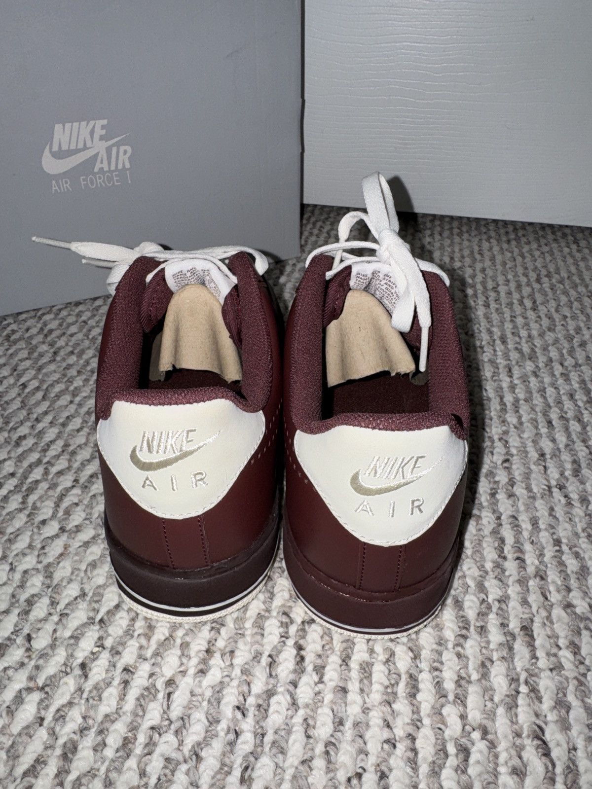 Nike Nike Air Force 1 ’07 “Brick Red / Sail” US 9 Size US 9 / EU 42 - 3 Thumbnail