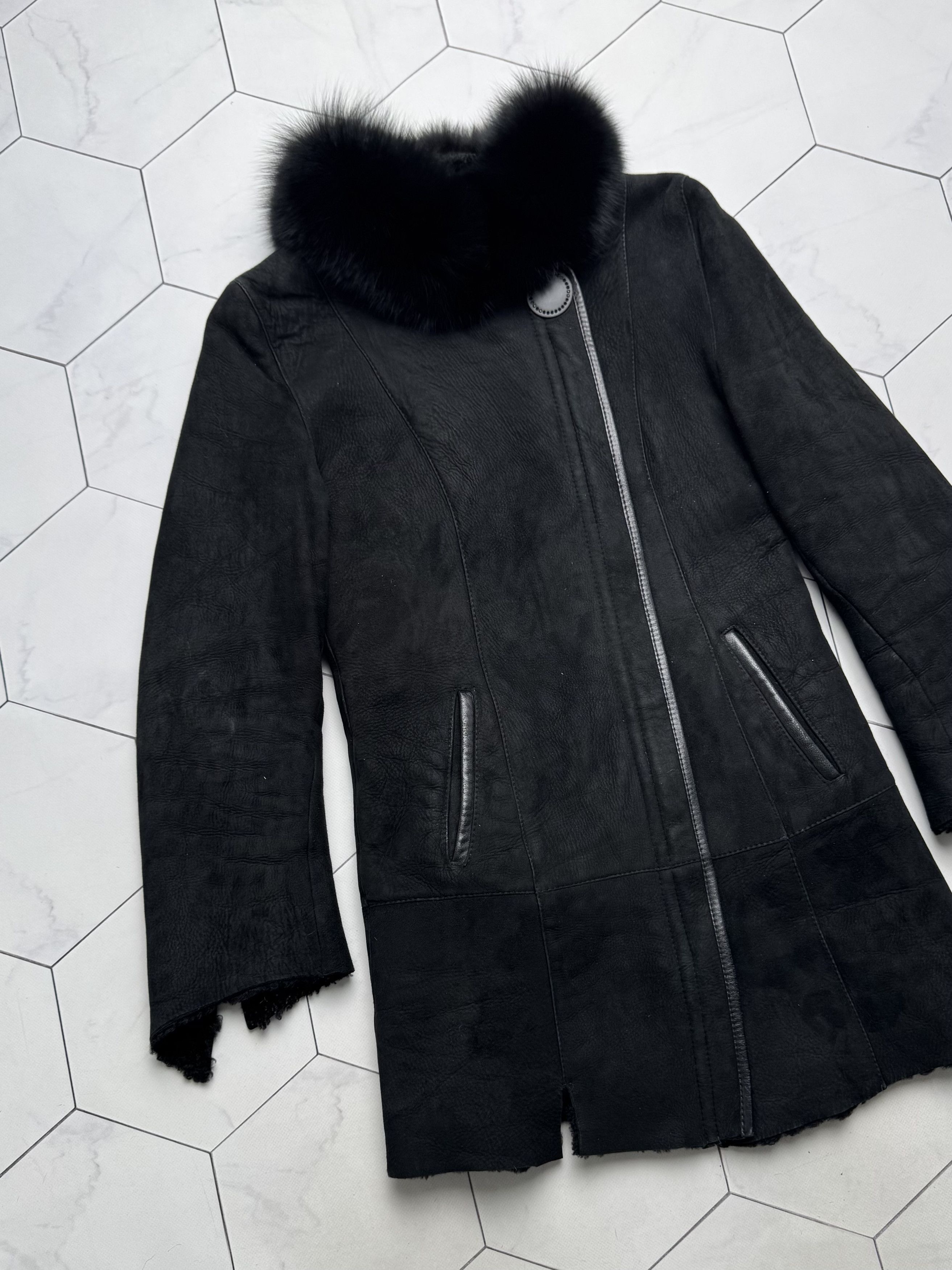 Vintage Vintage Real Sheepskin Coat (B550)E2D15 Size XS / US 0-2 / IT 36-38 - 6 Thumbnail
