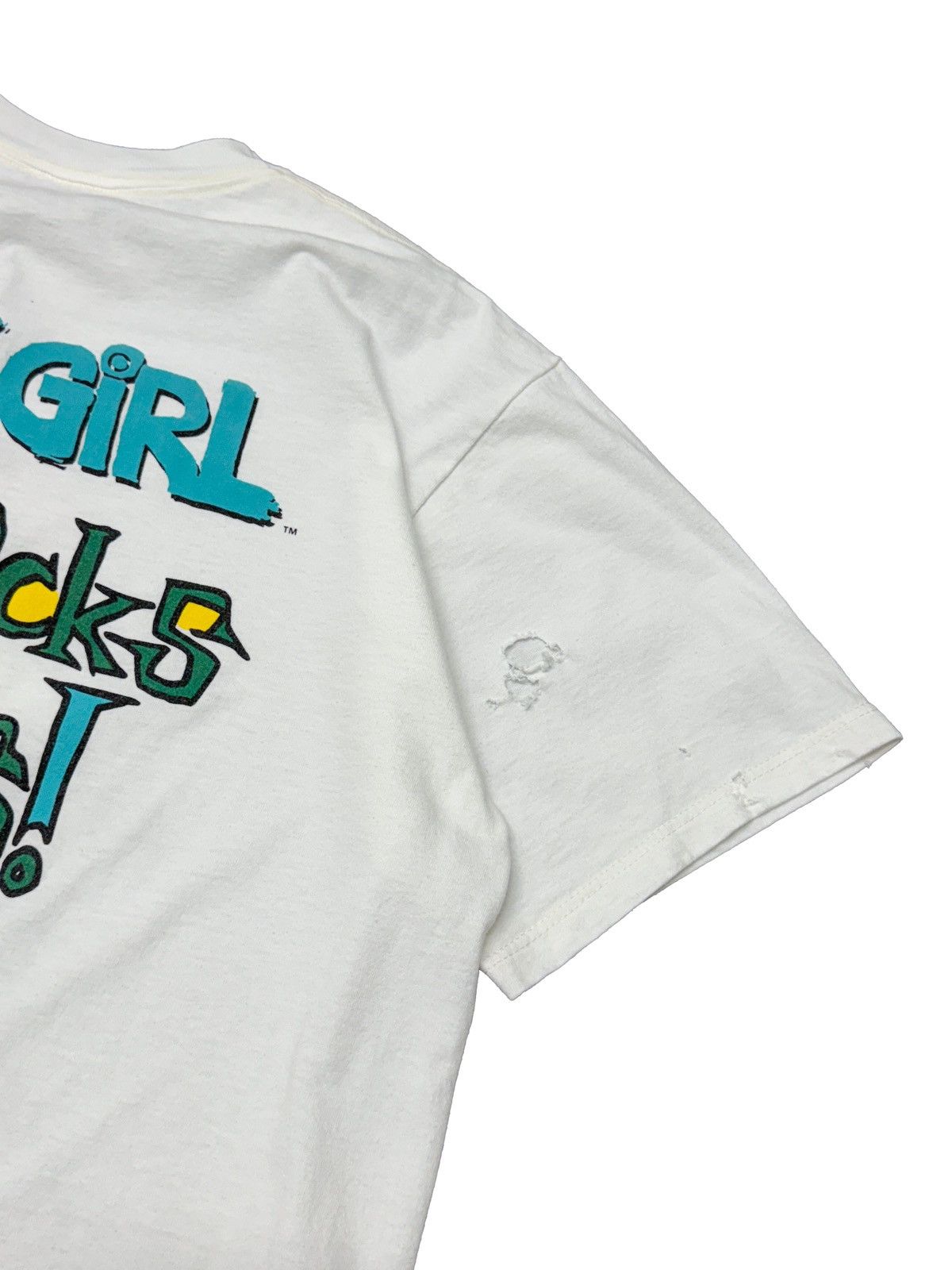 Designer × Vintage 1995 Tank Girl “Bollocks To This” Comic Art T-Shirt Size US L / EU 52-54 / 3 - 8 Thumbnail