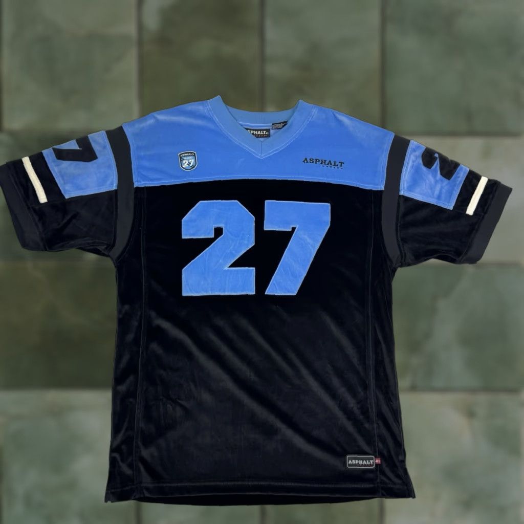 Starter VINTAGE Starter Shirt Adult Medium Black Velour Jersey Hipster Y2K Mens Size US M / EU 48-50 / 2 - 1 Thumbnail