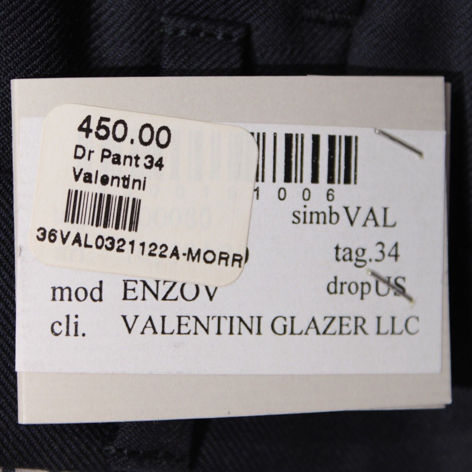 Other Valentini New with tags Dress Pants Size 34 US In Blue Size US 34 / EU 50 - 4 Thumbnail