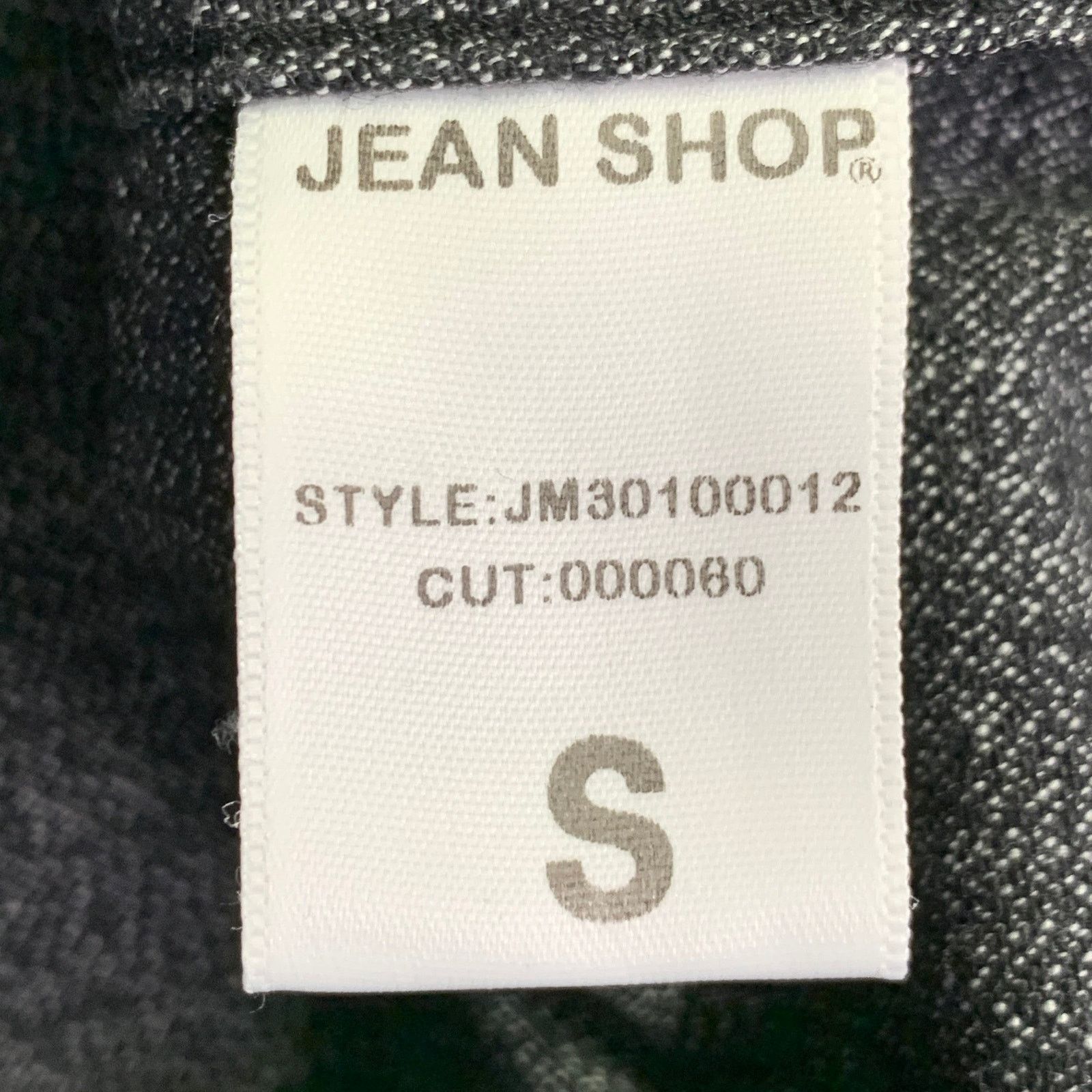 Jean Shop Size S Grey Black Cotton Two Pockets Long Sleeve Shirt Size US S / EU 44-46 / 1 - 8 Thumbnail