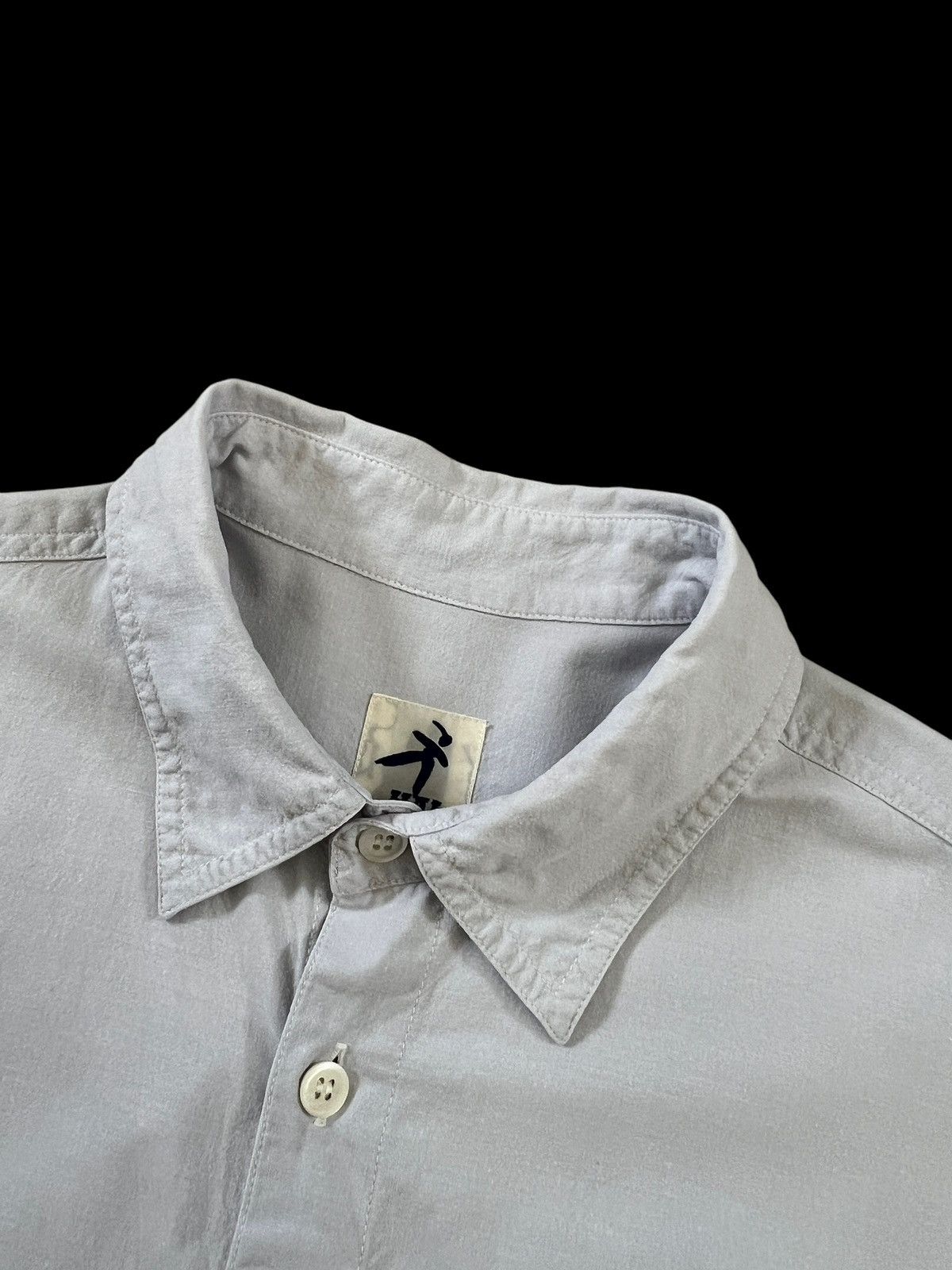 Hai Sporting Gear × Issey Miyake 1990 Hai Sporting Gear Button Up Shirt Size US XL / EU 56 / 4 - 4 Thumbnail
