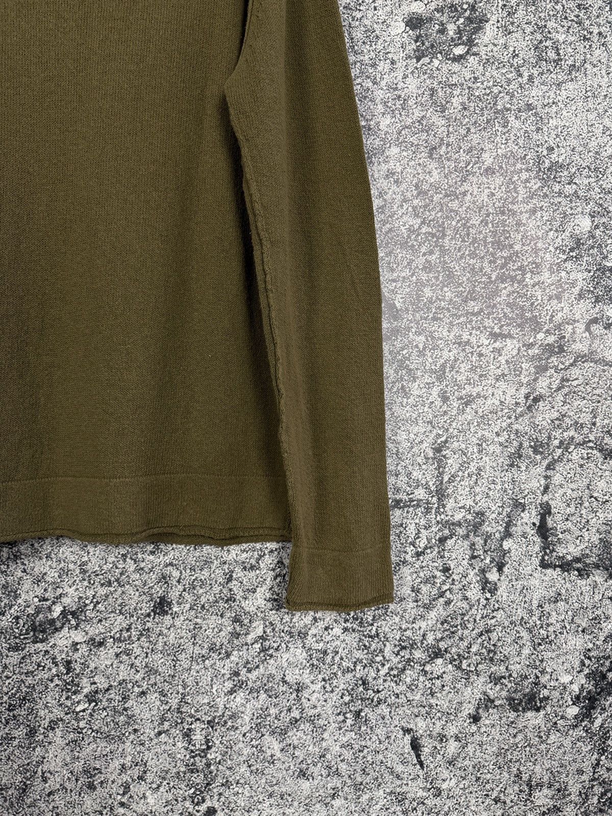 Kenzo Kenzo Homme V-Neck Cotton Sweater Pullover Exposed Seams XL Size US XL / EU 56 / 4 - 13 Thumbnail