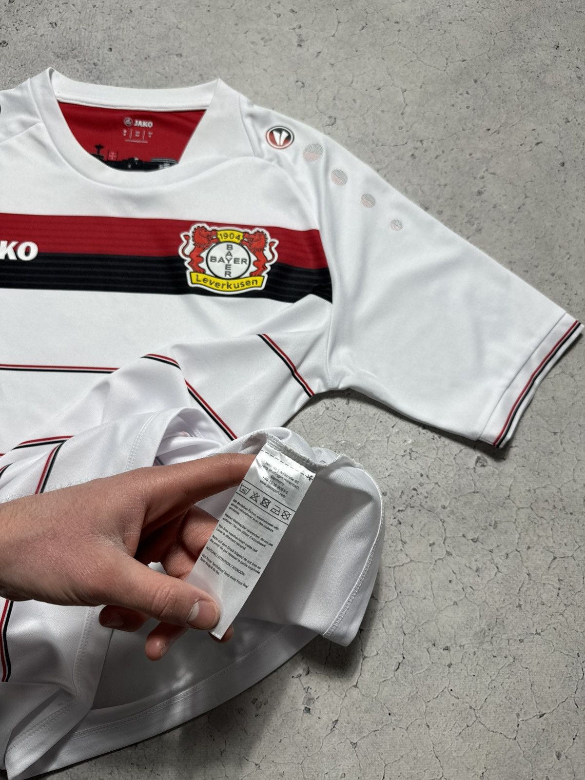 Vintage Jaco FC Bayer Leverkusen Vintage Soccer Jersey 2016/2017 Size US XS / EU 42 / 0 - 8 Thumbnail