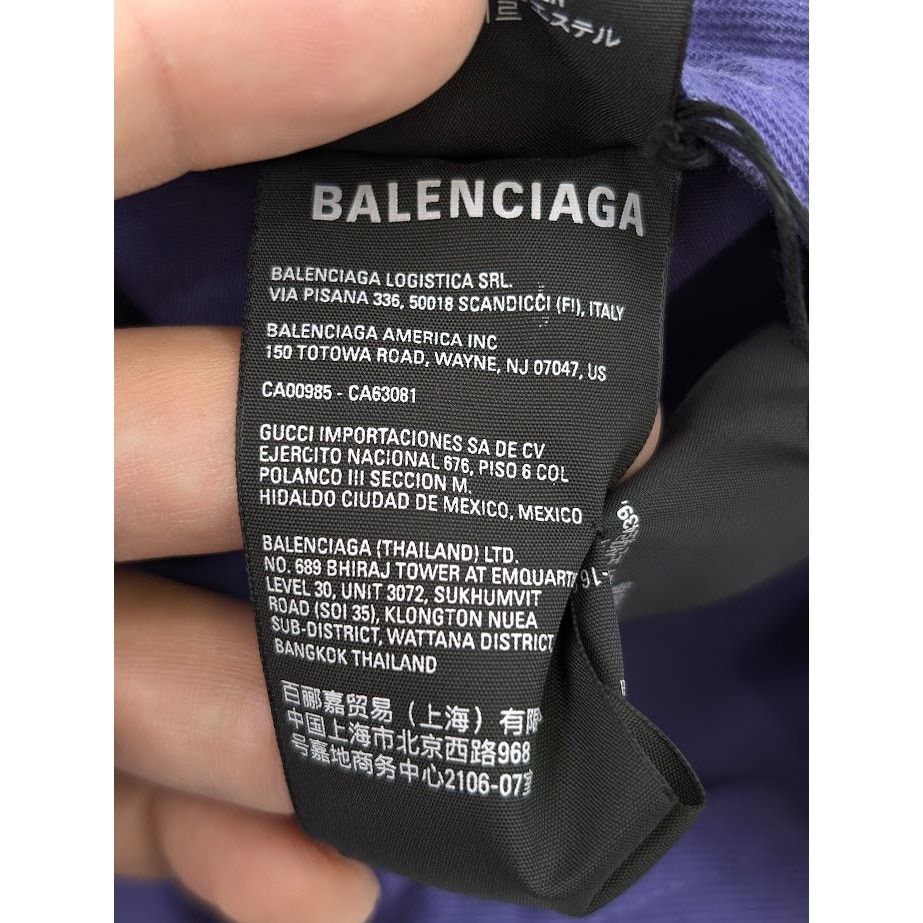 Balenciaga o1rshd1 Size: S / Cotton Drill Snowboard Hat/Cap in White Size ONE SIZE - 22 Thumbnail
