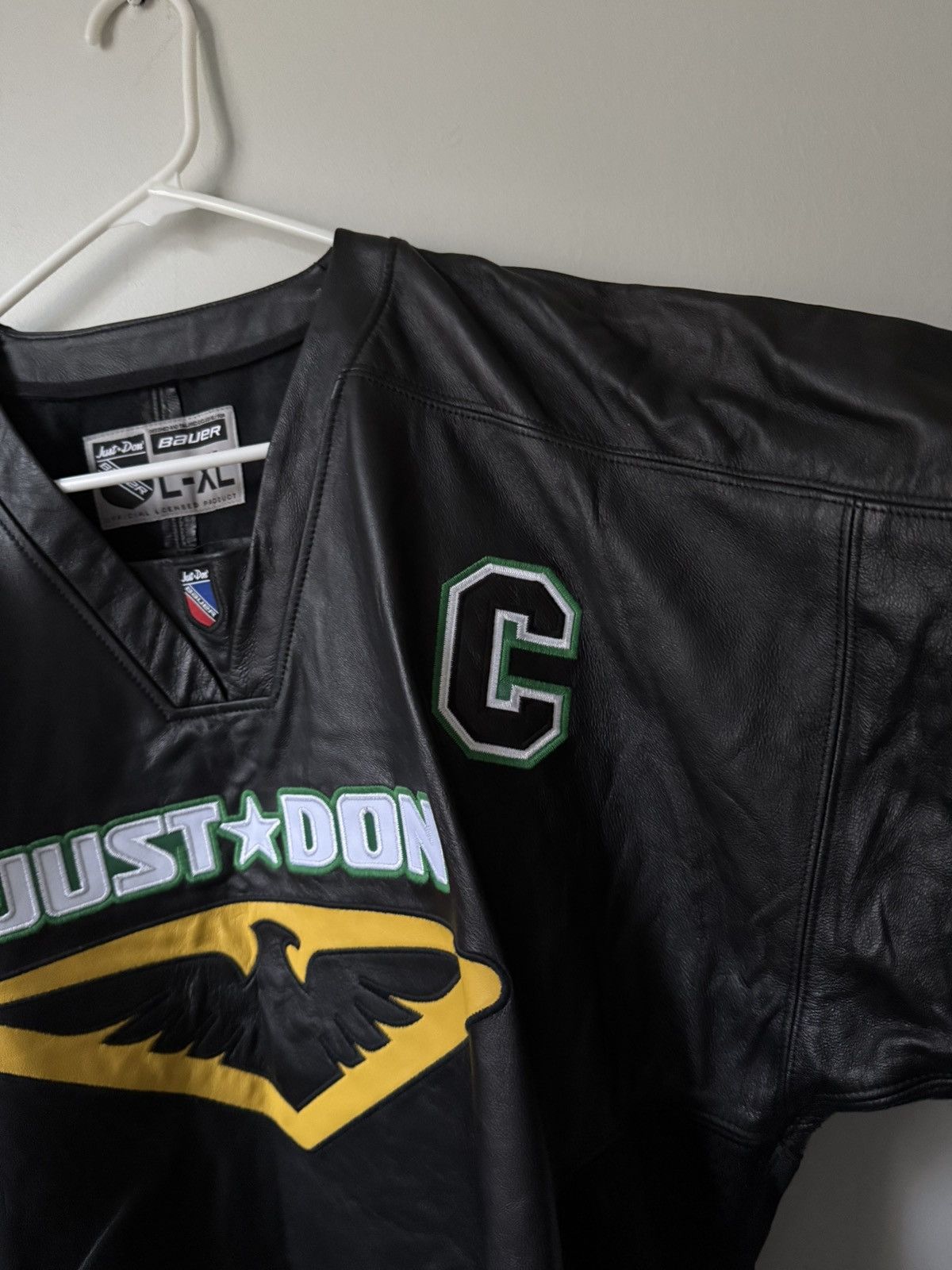 Just Don Just Don x Bauer Leather Hockey Jersey Size US L / EU 52-54 / 3 - 4 Thumbnail