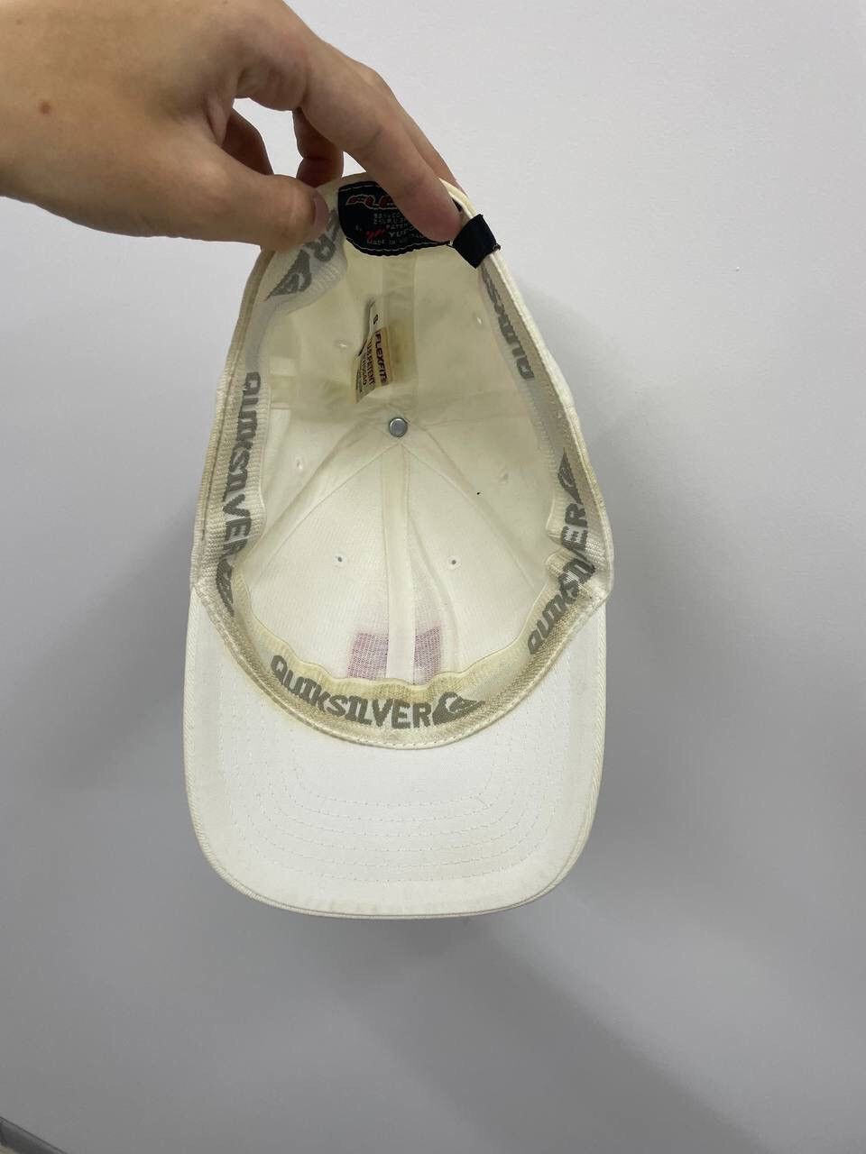 Quiksilver × Vintage Vintage Quicksilver Logo Cap Hat Y2K Size 30 - 5 Thumbnail