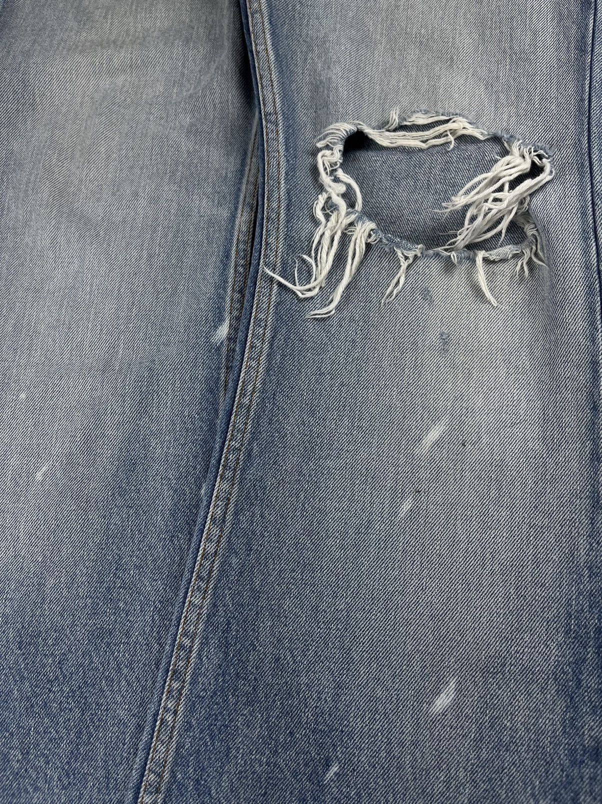 Balenciaga FW18 Balenciaga Heelbite Flared Bootcut Denim Jeans Size US 30 / EU 46 - 6 Thumbnail