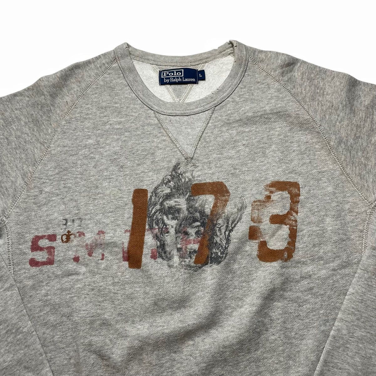 Polo Ralph Lauren Vintage Polo Ralph Lauren Heavyweight Double V Sweathsirt Size US L / EU 52-54 / 3 - 5 Thumbnail