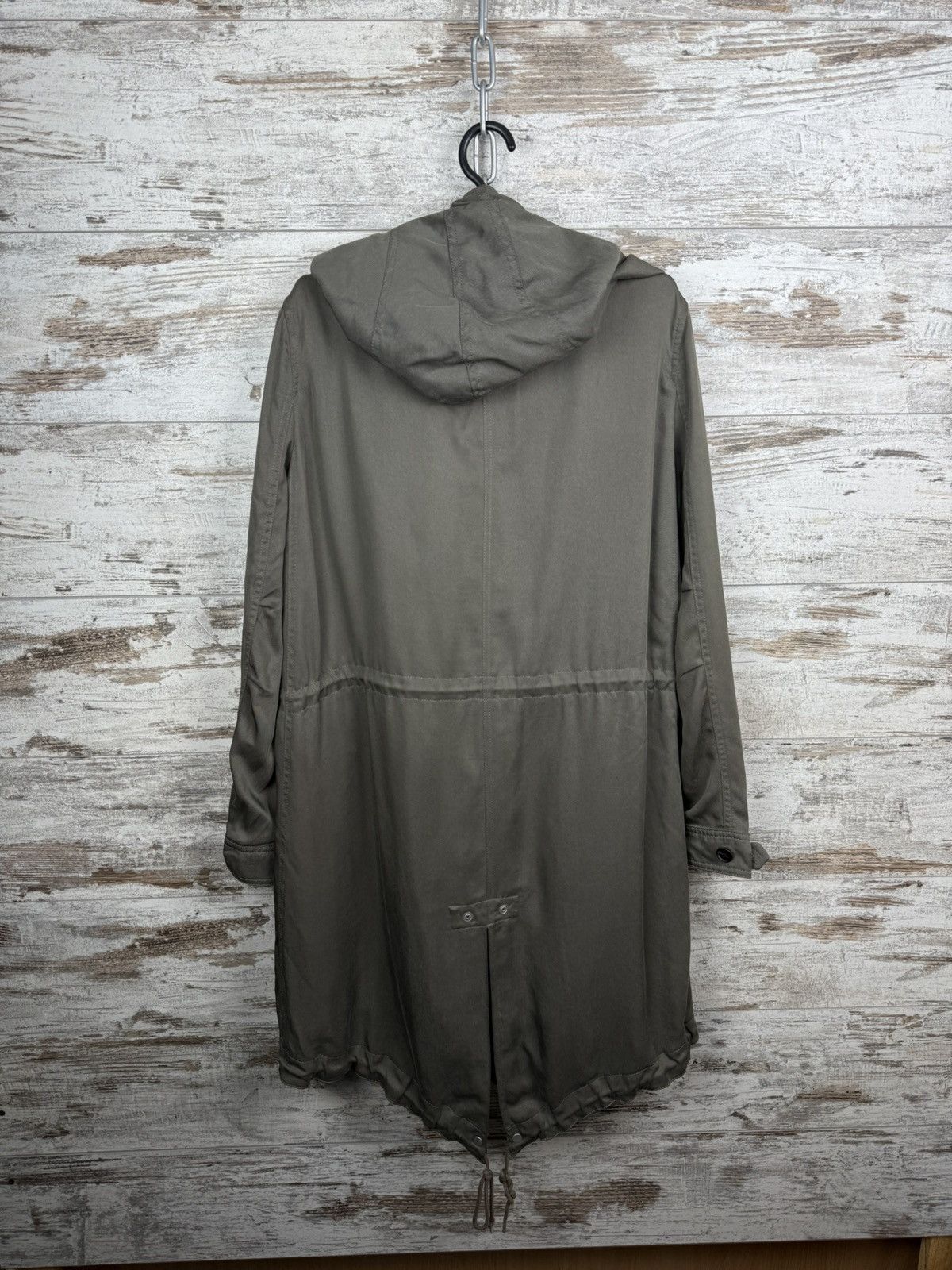 Allsaints Vintage ALLSAINTS PORTERE KHAKI PARKA COAT Japanese Y2K Size L / US 10 / IT 46 - 13 Thumbnail