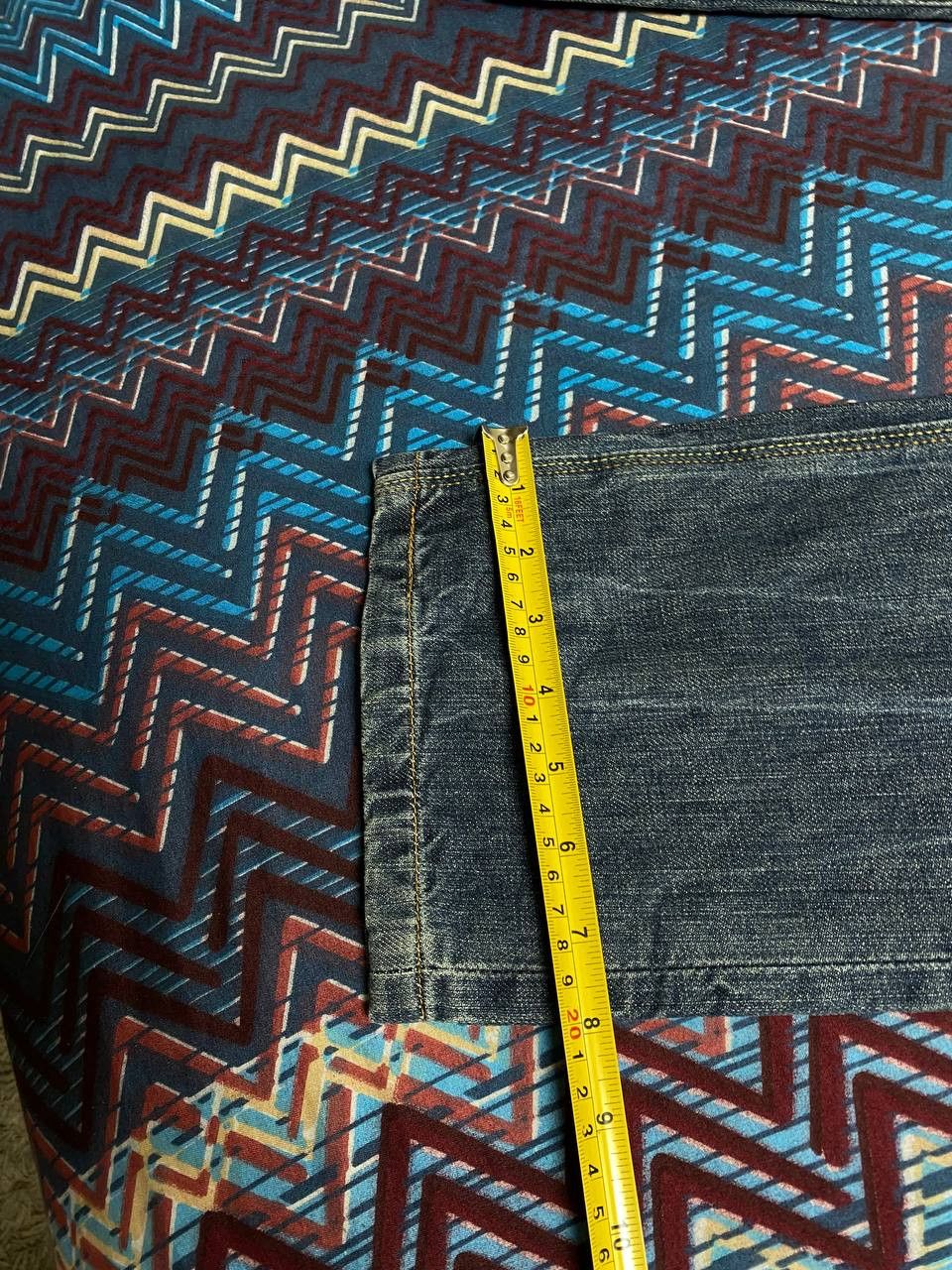 Levi's × Vintage Vintage Levi's 570 Faded Straight Denim Pants Size 25" / US 0 / IT 36 - 6 Thumbnail