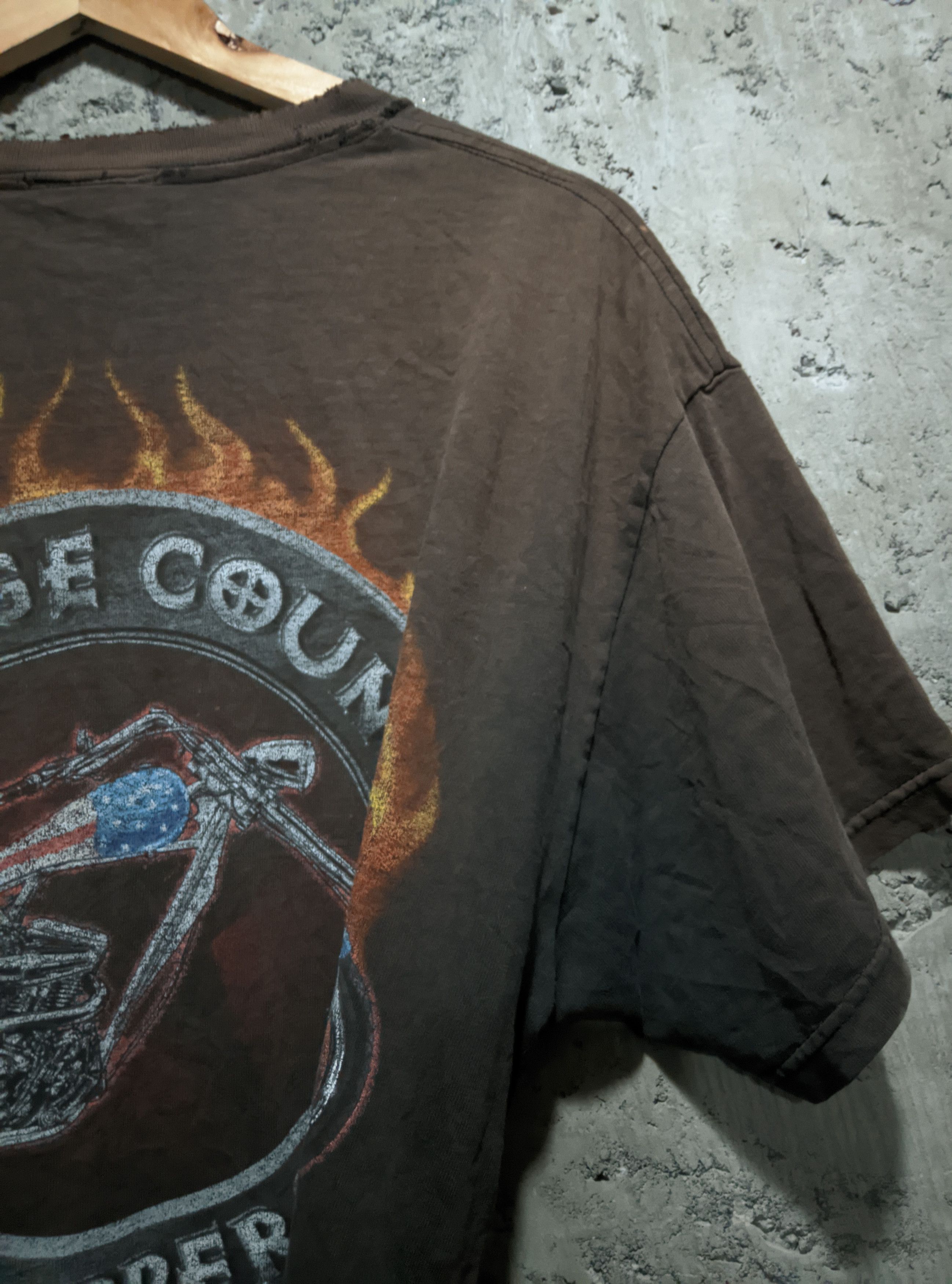 Vintage Vintage thrashed Orange count choppers distressed grunge erd Size US L / EU 52-54 / 3 - 3 Thumbnail