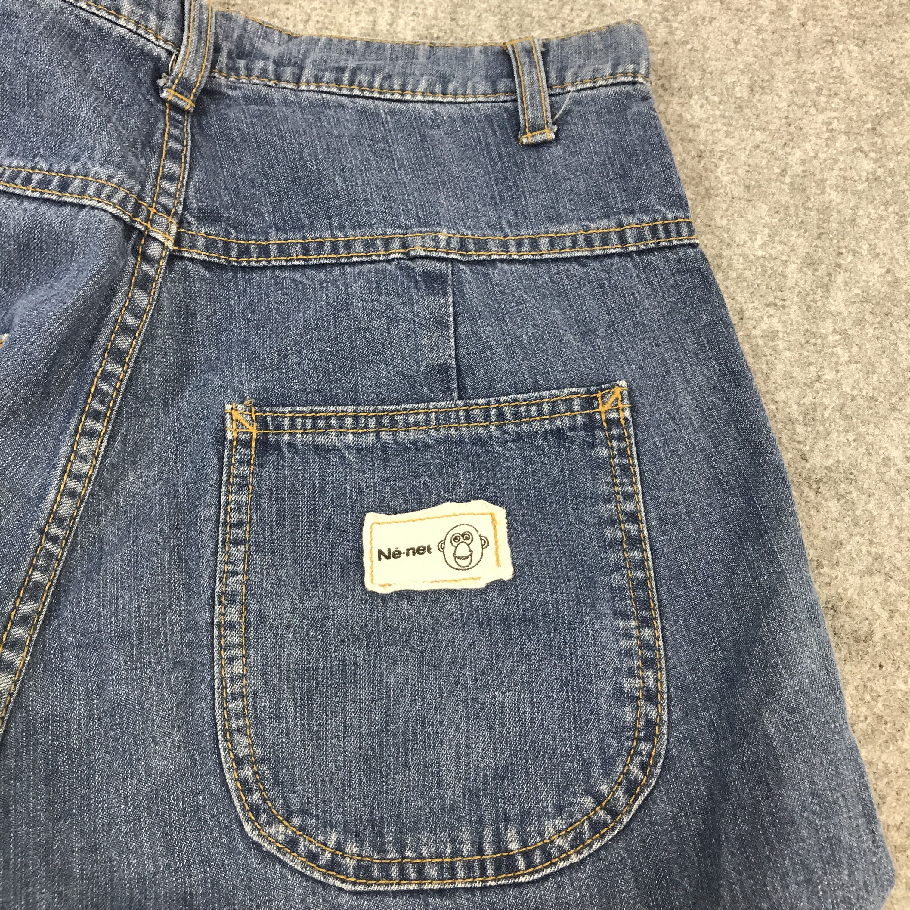 Ne-Net NE-NET BY ISSEY MIYAKE BAGGY JEANS DENIM Size US 28 / EU 44 - 8 Thumbnail