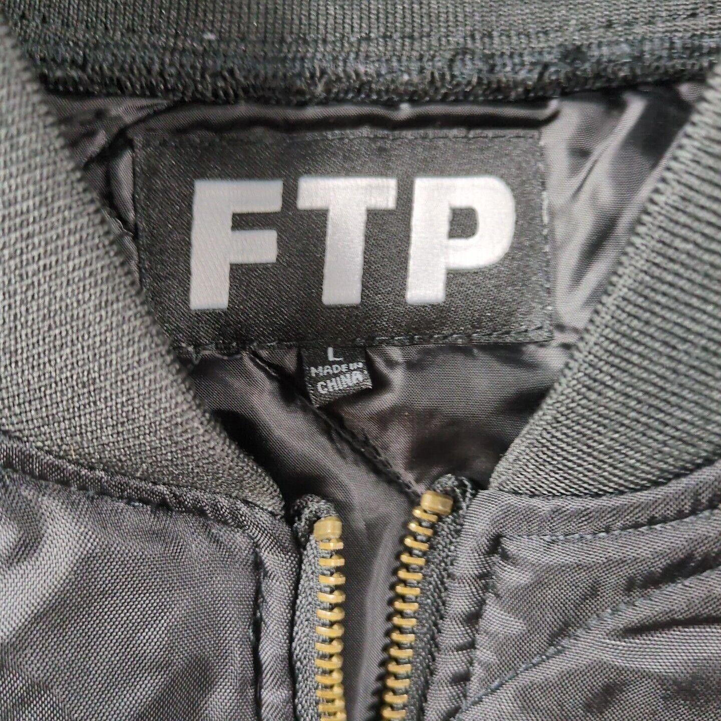 Fuck The Population FTP Squirrel Bomber Jacket L Zip up Pencil Full Zip Size US L / EU 52-54 / 3 - 4 Thumbnail