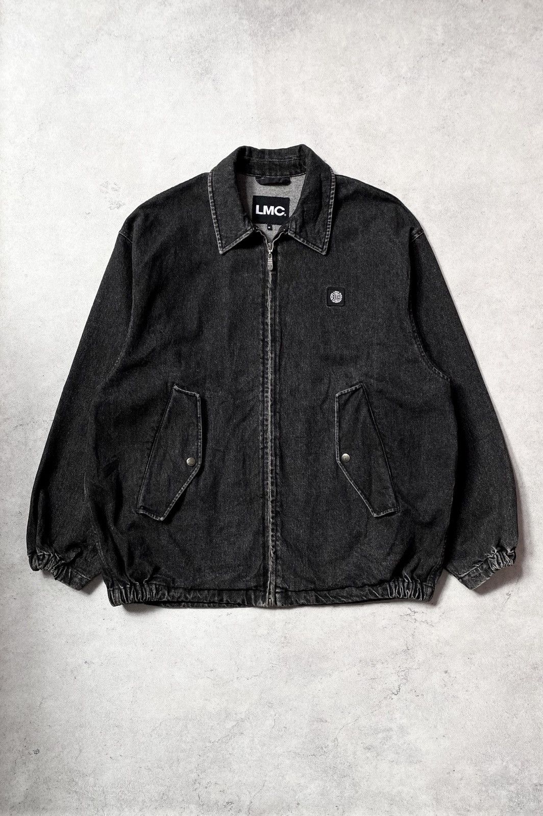 Other LMC WASHED DENIM COACH JACKET BLACK Size US M / EU 48-50 / 2 - 1 Thumbnail