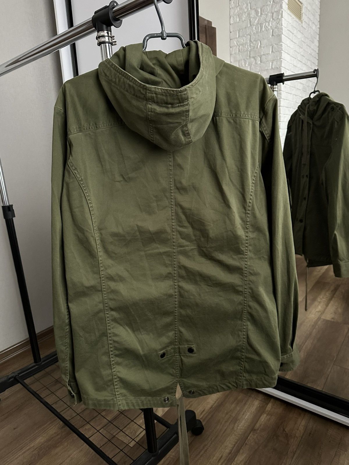 Diesel Diesel Double Coat Canvas Military Jacket Size US XXL / EU 58 / 5 - 4 Thumbnail