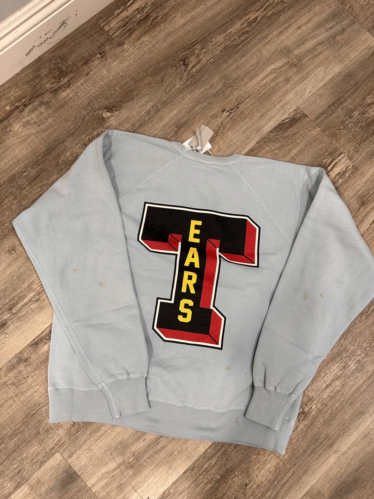Saint Michael Saint Michael Tear Sweatshirt Blue “ S “ Size US XL / EU 56 / 4 - 2 Thumbnail