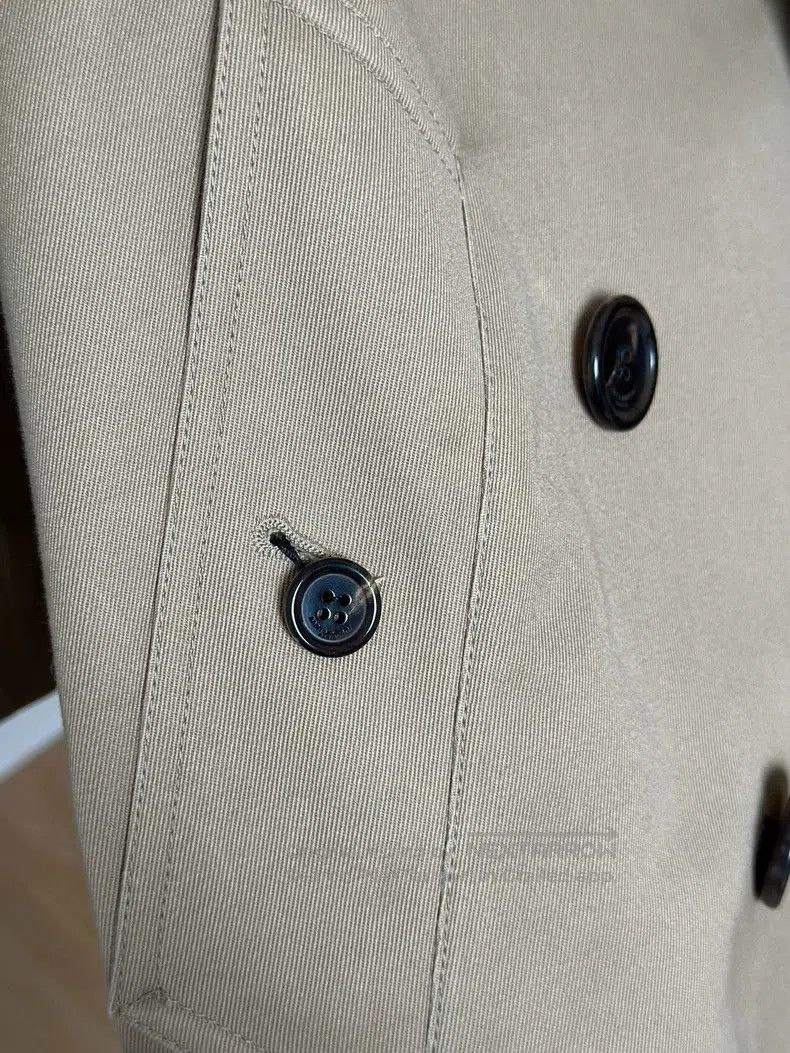Saint Laurent Paris Saint Laurent Double-Breasted Trench Coat. Size US S / EU 44-46 / 1 - 6 Thumbnail