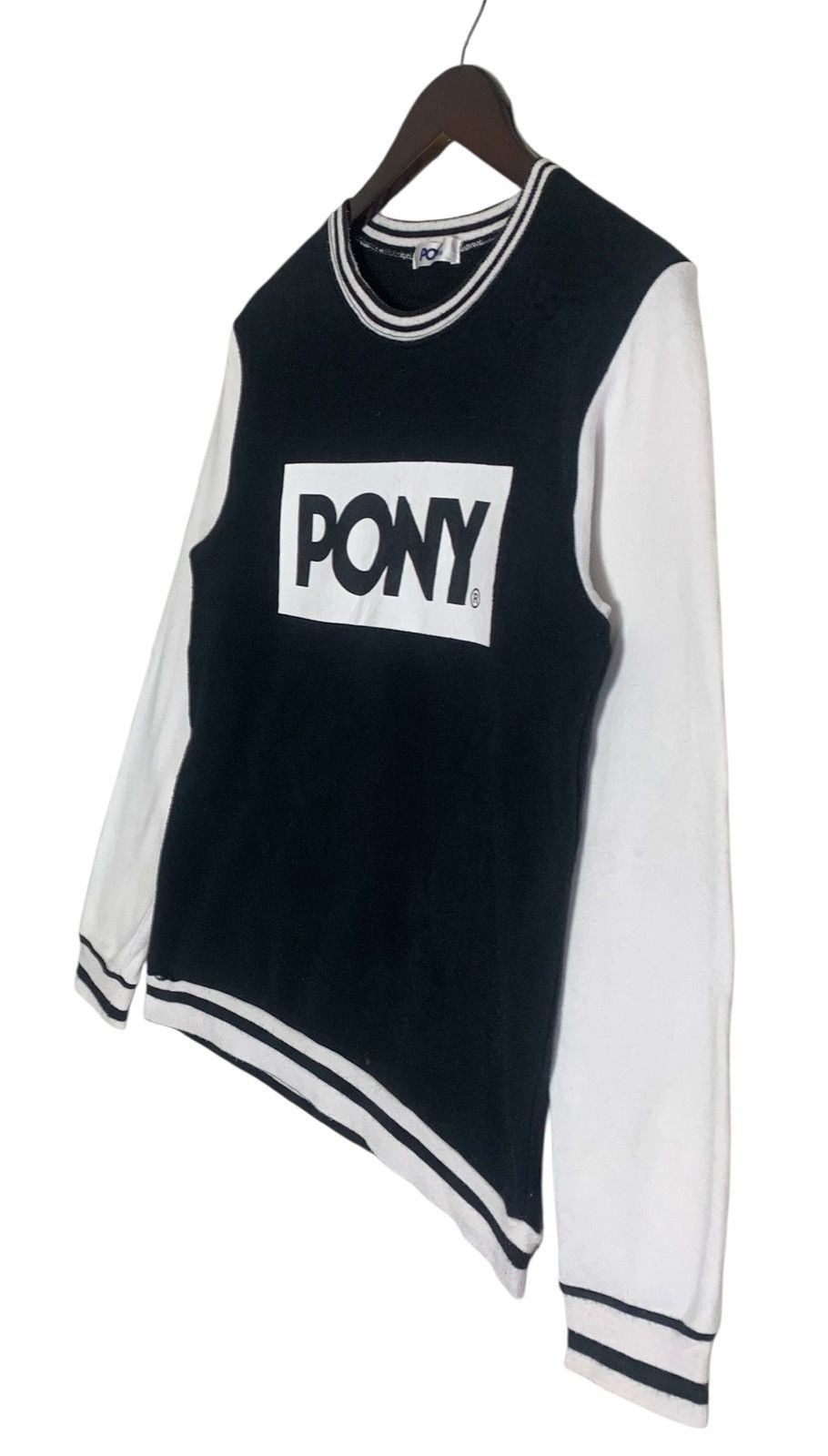 PONY Vintage Pony Clothing StreetWear JapaneseBrand Sweatshirt Size S / US 4 / IT 40 - 3 Thumbnail