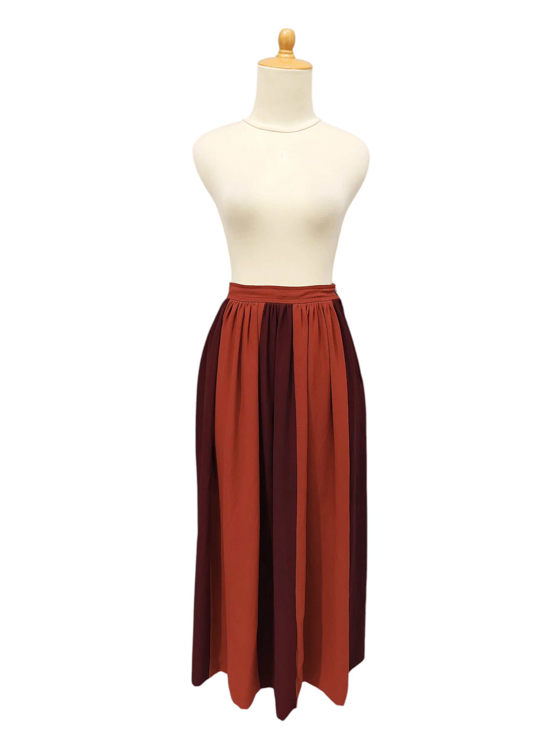 Comme des Garcons AD88 CDG📕 Archive Experimental Minimalist Color Block Skirt Size 28" / US 6 / IT 42 - 1 Thumbnail