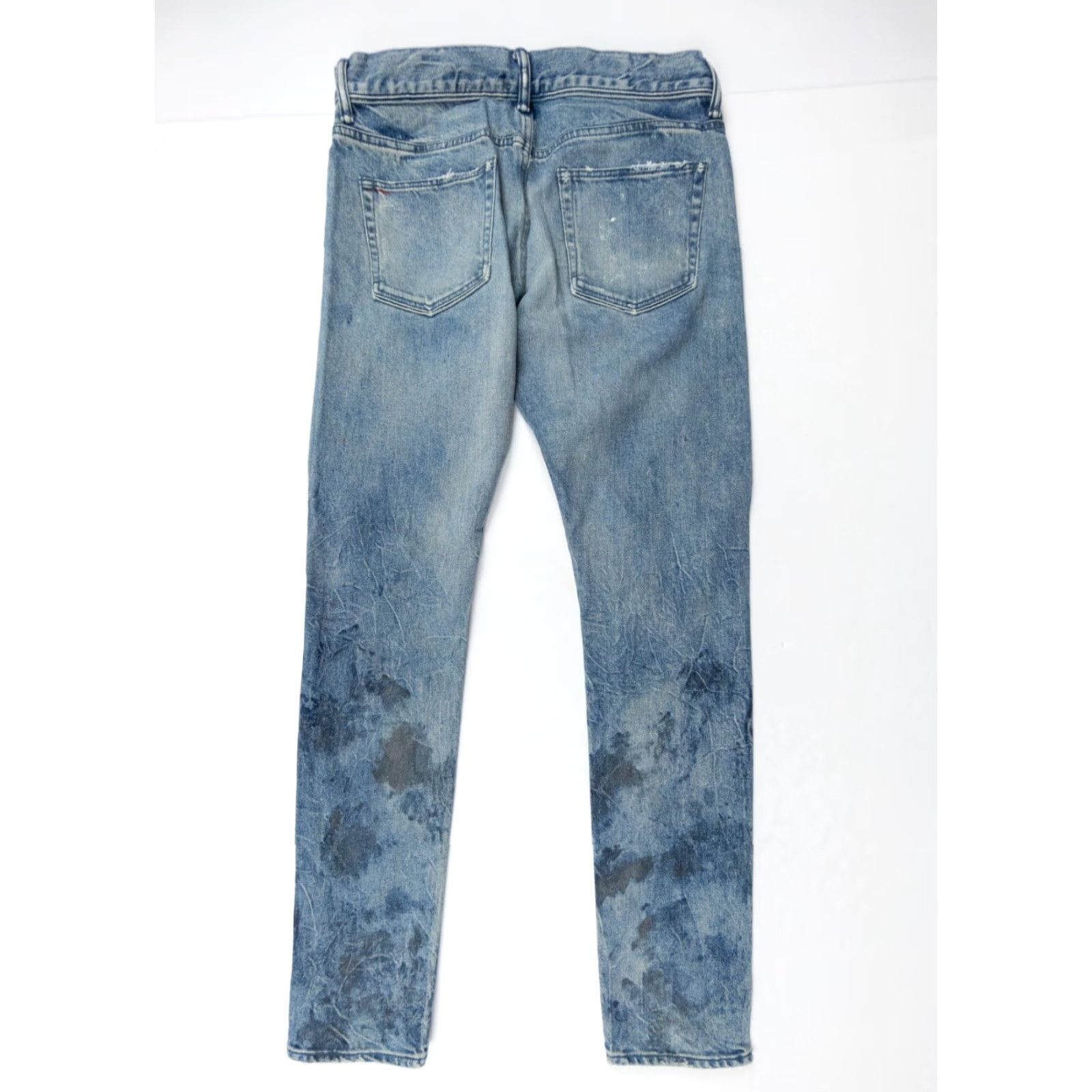Diesel Diesel Jeans Mens 31 Blue Denim Pants Slim Distressed Tapered Leg 5-Pocket Denim Rise Mid Inseam 32 Regular Size 31 Mens Jeans Size US 31 - 6 Thumbnail