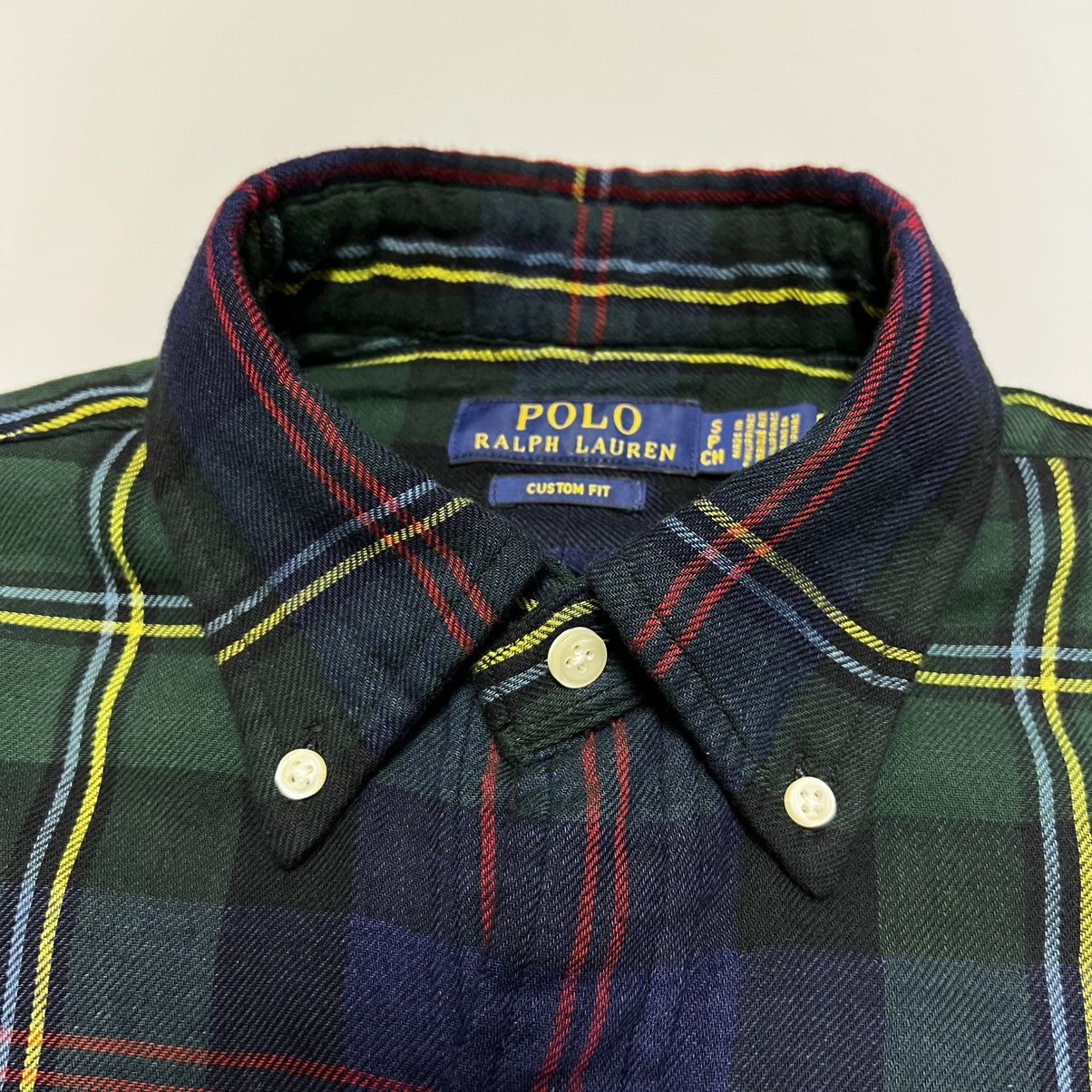 Flannel × Polo Ralph Lauren × RRL Ralph Lauren Polo Ralph Lauren Plaid Flannel Shirt Size US S / EU 44-46 / 1 - 2 Thumbnail