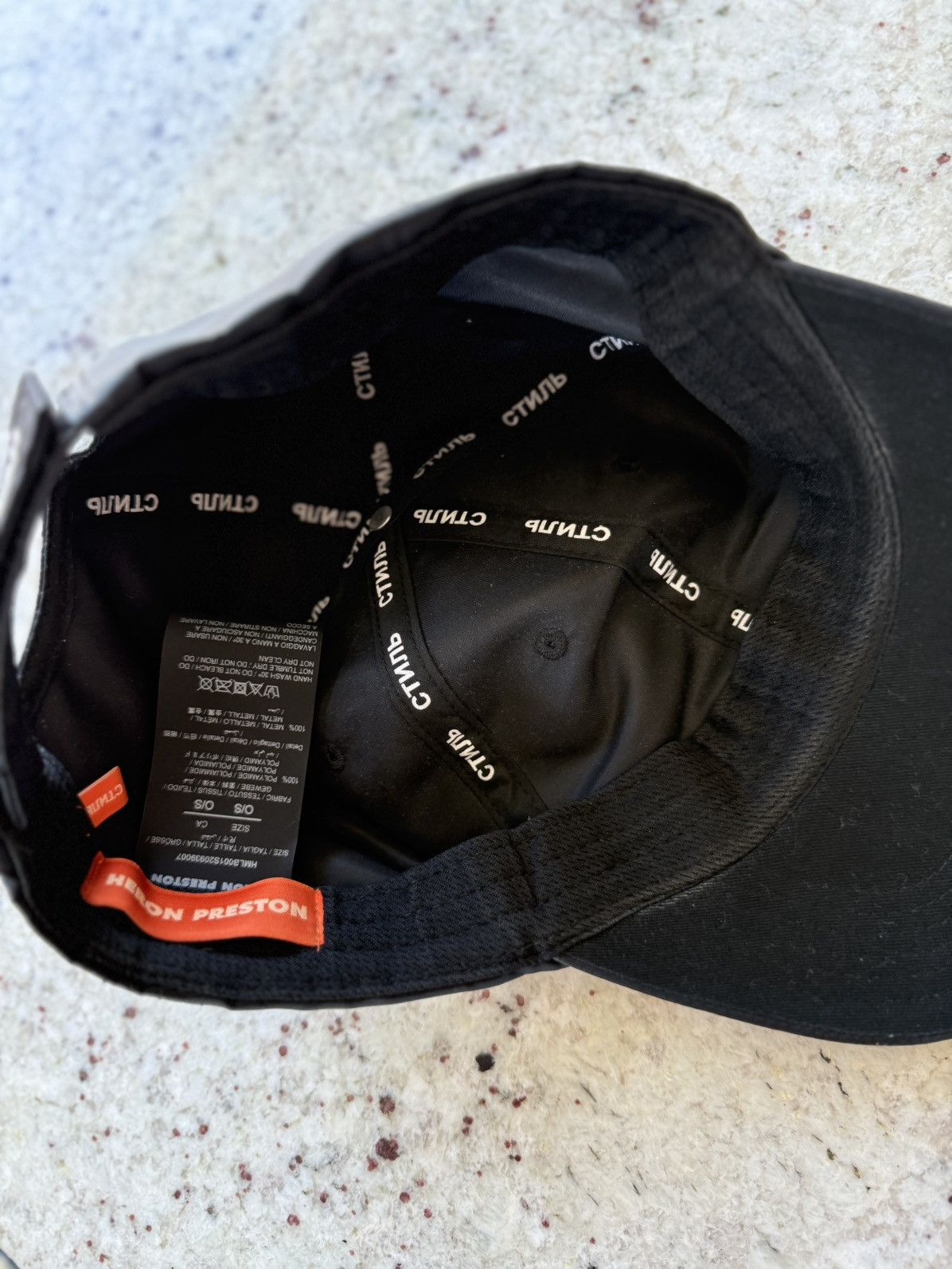 Heron Preston Heron Preston Nylon Hat Size ONE SIZE - 4 Thumbnail