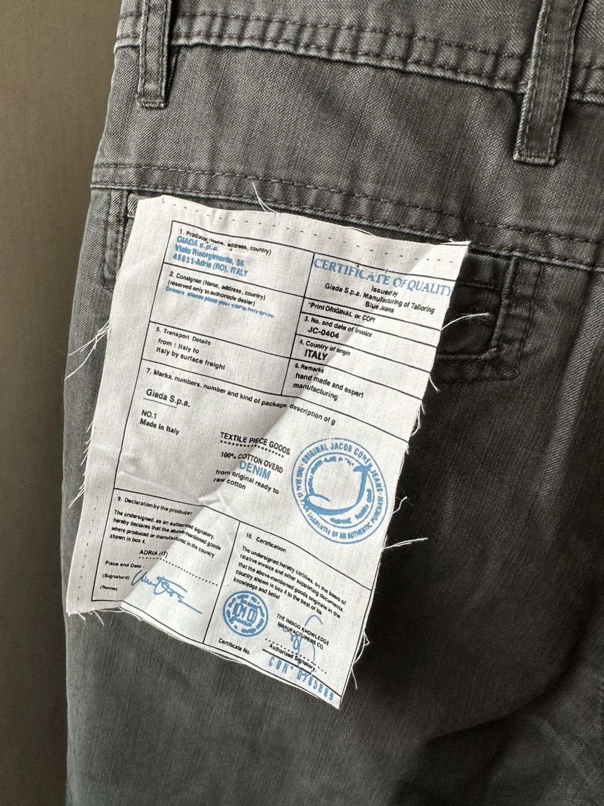 Jacob Cohen RRP 500€ Jacob Cohen Italian Pants NEW Size US 31 - 3 Thumbnail