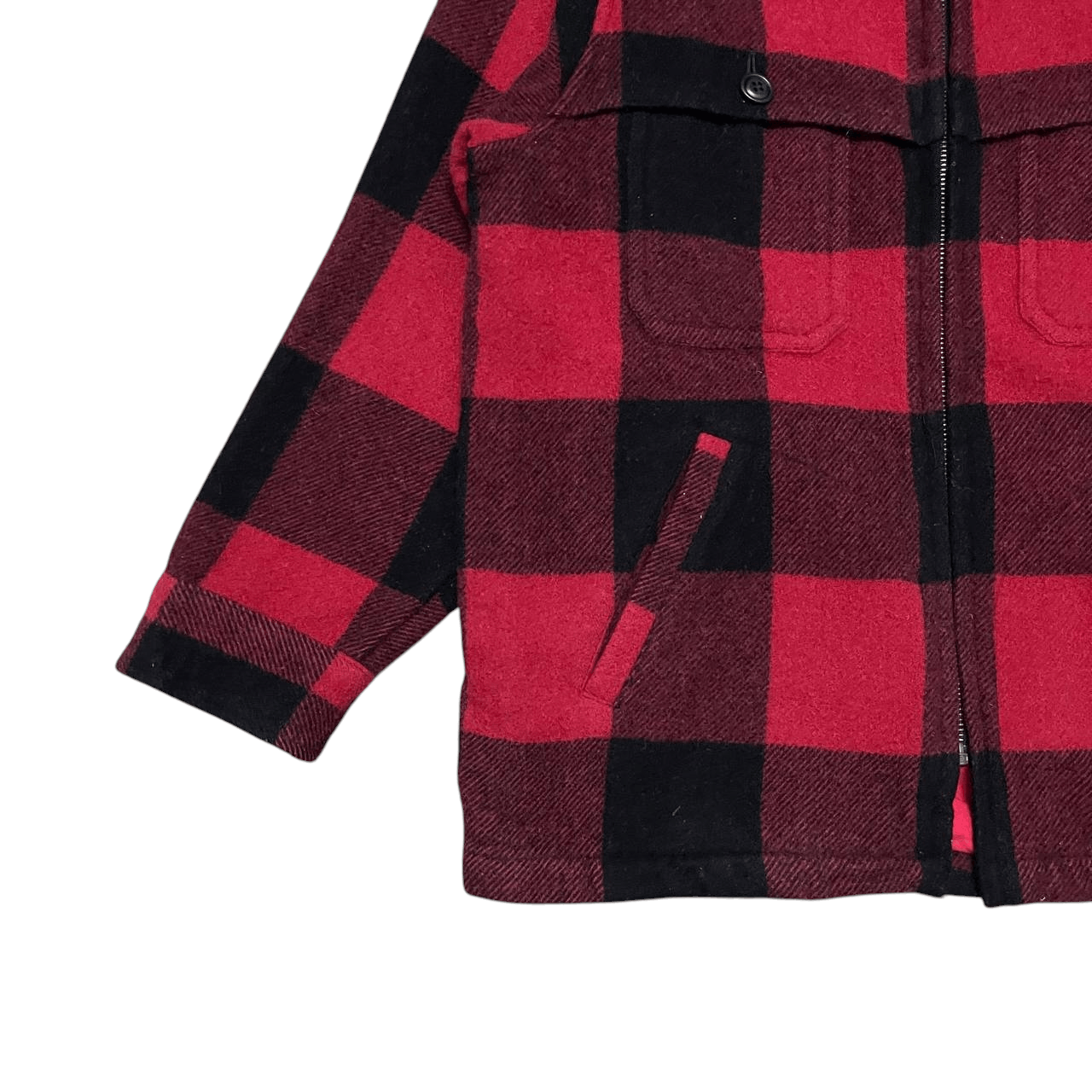 Japanese Brand Vintage Scene Workwear Mackinaw Wool Jacket Size US M / EU 48-50 / 2 - 3 Thumbnail