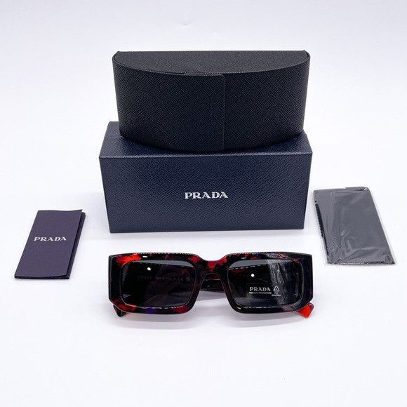 Prada NEW PRADA PR06YS 06V5S0 UNISEX SQUARE SUNGLASSES PRADA SPR 0 Size ONE SIZE - 12 Thumbnail