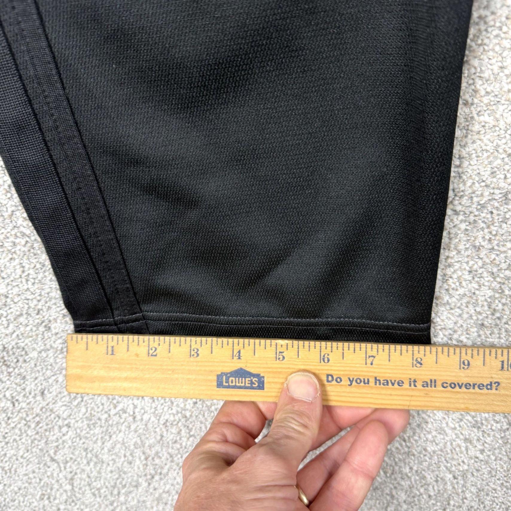 Nike Nike Track Pants Mens M Black Sweatpants Athletic Techwear Y2K Sporty Size US 31 - 3 Thumbnail