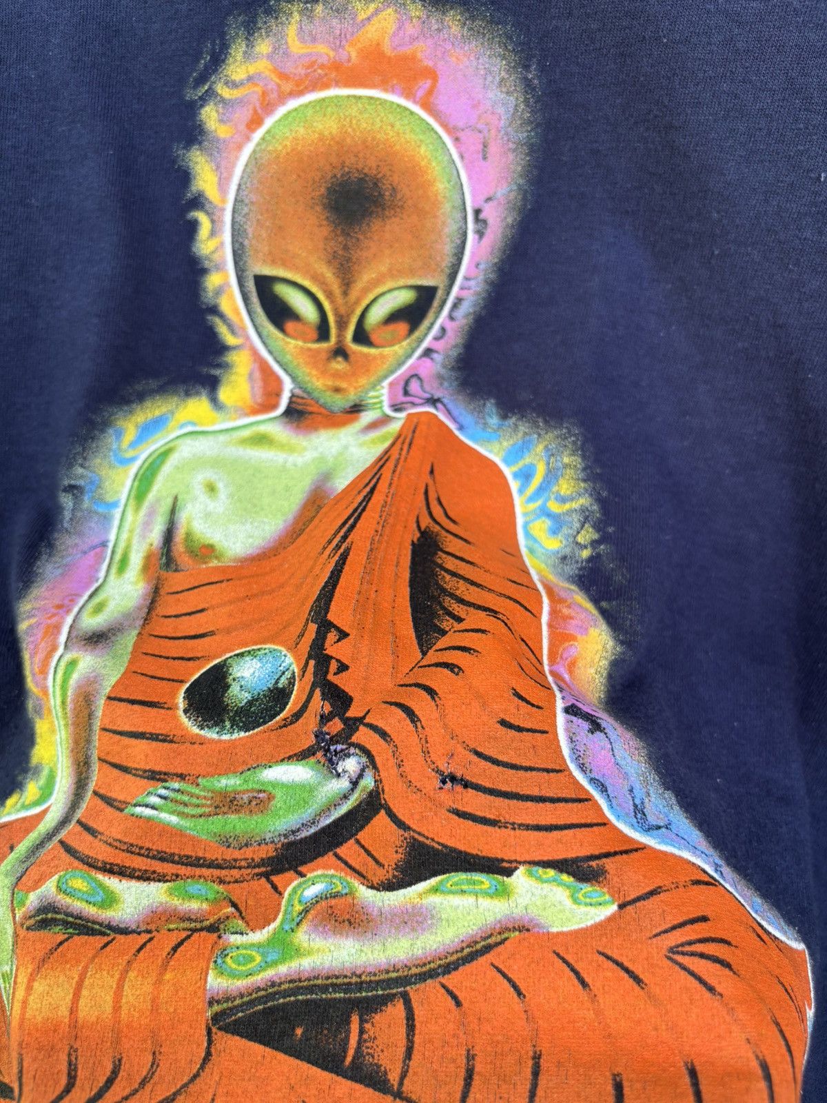 Alien Workshop Vintage “Alien Buddha” early 00’s tee Size US M / EU 48-50 / 2 - 5 Thumbnail